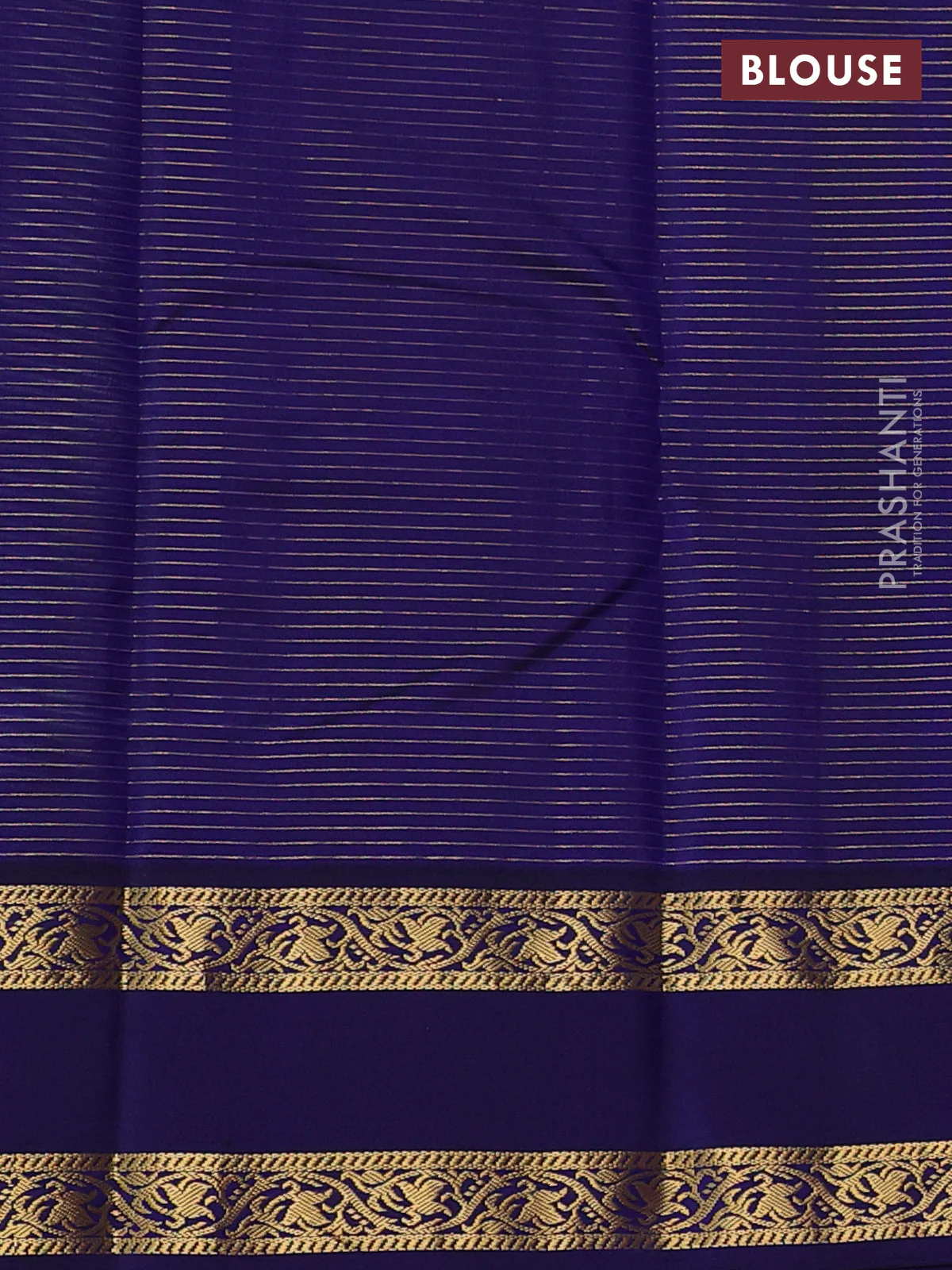 Pure kanchipuram silk saree pista green and blue with allover zari checks & buttas and rettapet zari woven korvai border - Image 4