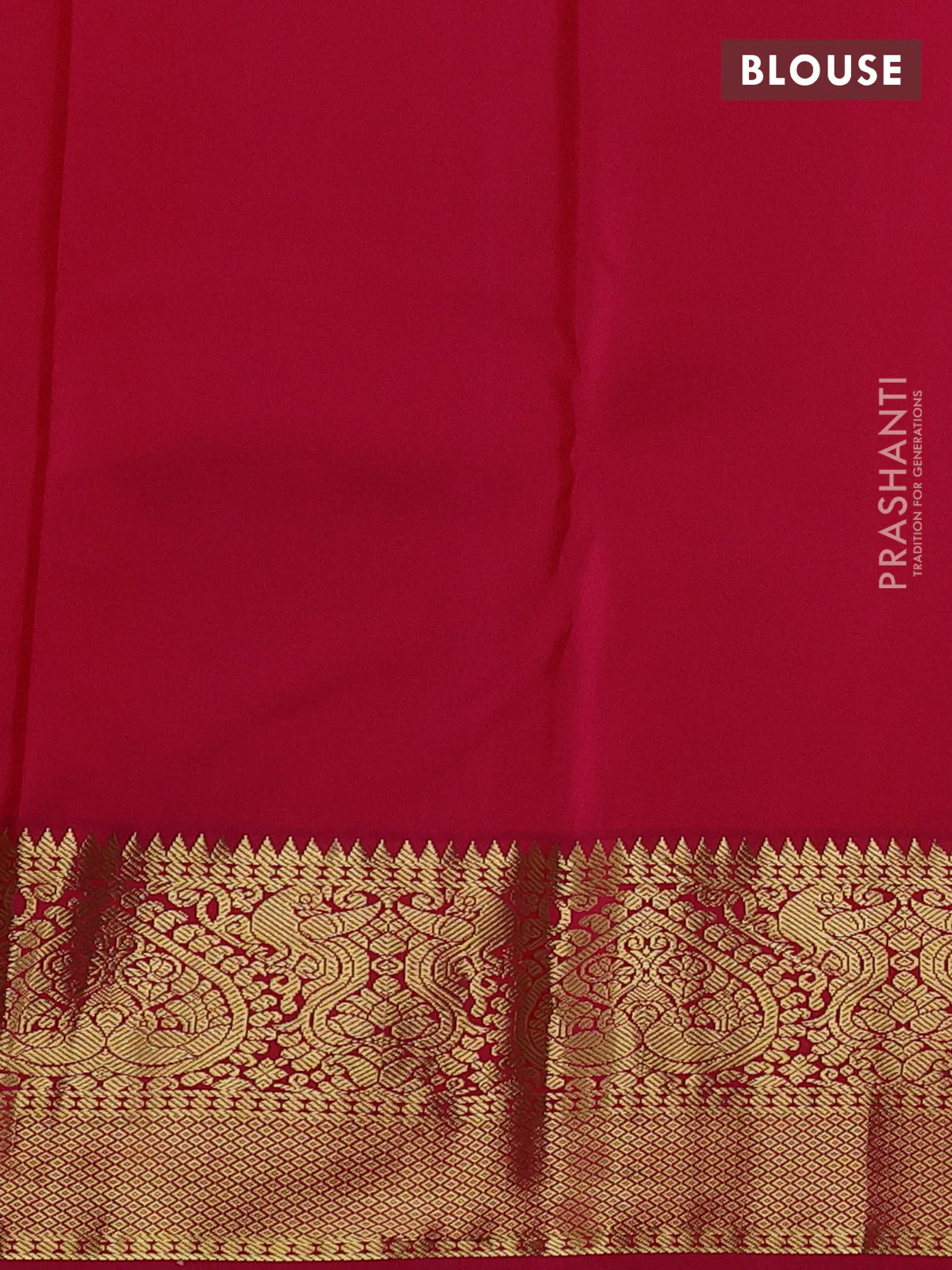 Pure kanchipuram silk saree pista green and pink with zari woven buttas and rich zari woven korvai border - Image 4