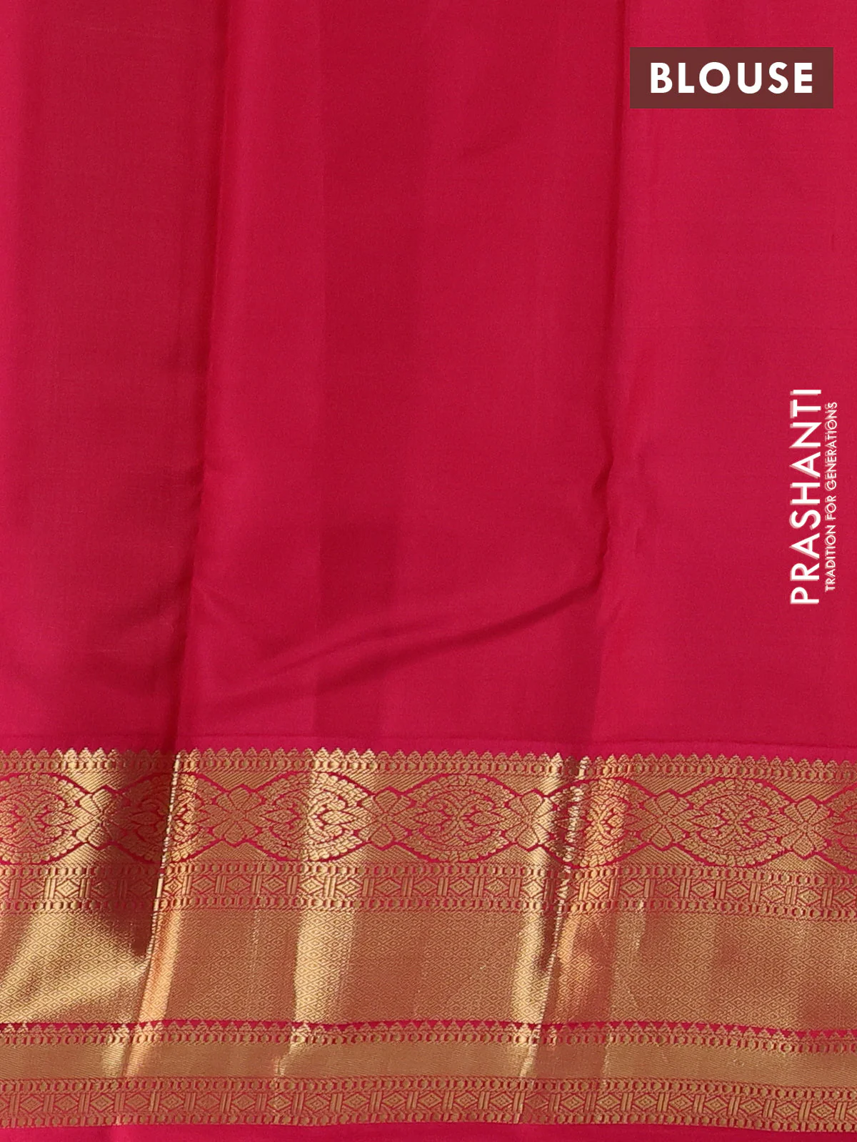 Pure kanchipuram silk saree pista green and pink with zari woven buttas and rich zari woven korvai border - Image 4