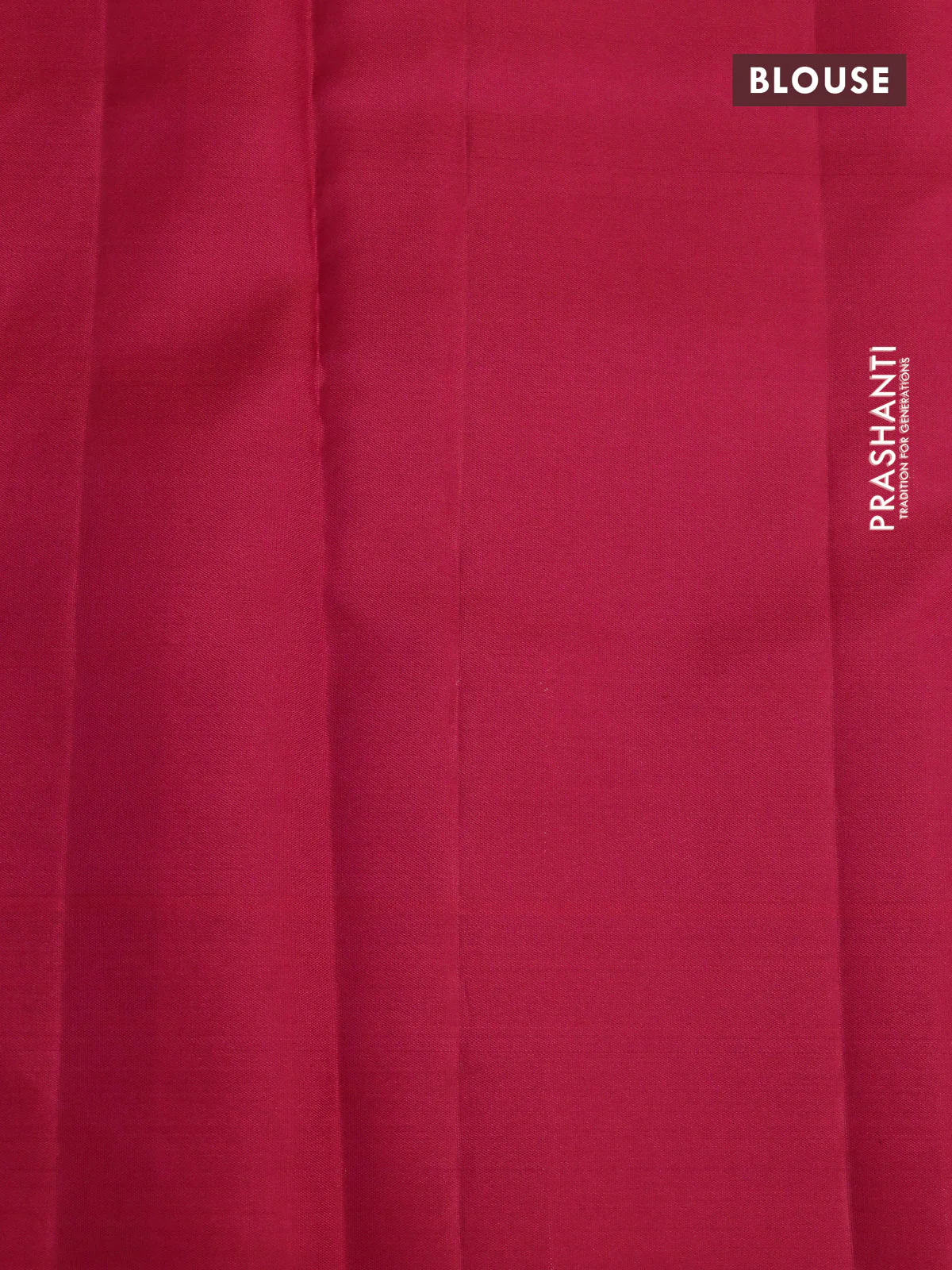 Pure kanchipuram silk saree red with allover zari woven geometric butta weaves and rich zari woven border - Image 5