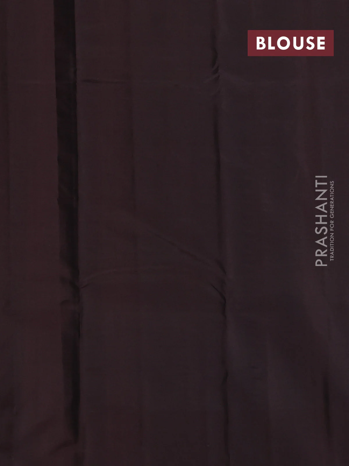 Pure kanchipuram silk saree rust shade and coffee brown with allover zari buttas and paisley zari woven border - Image 4