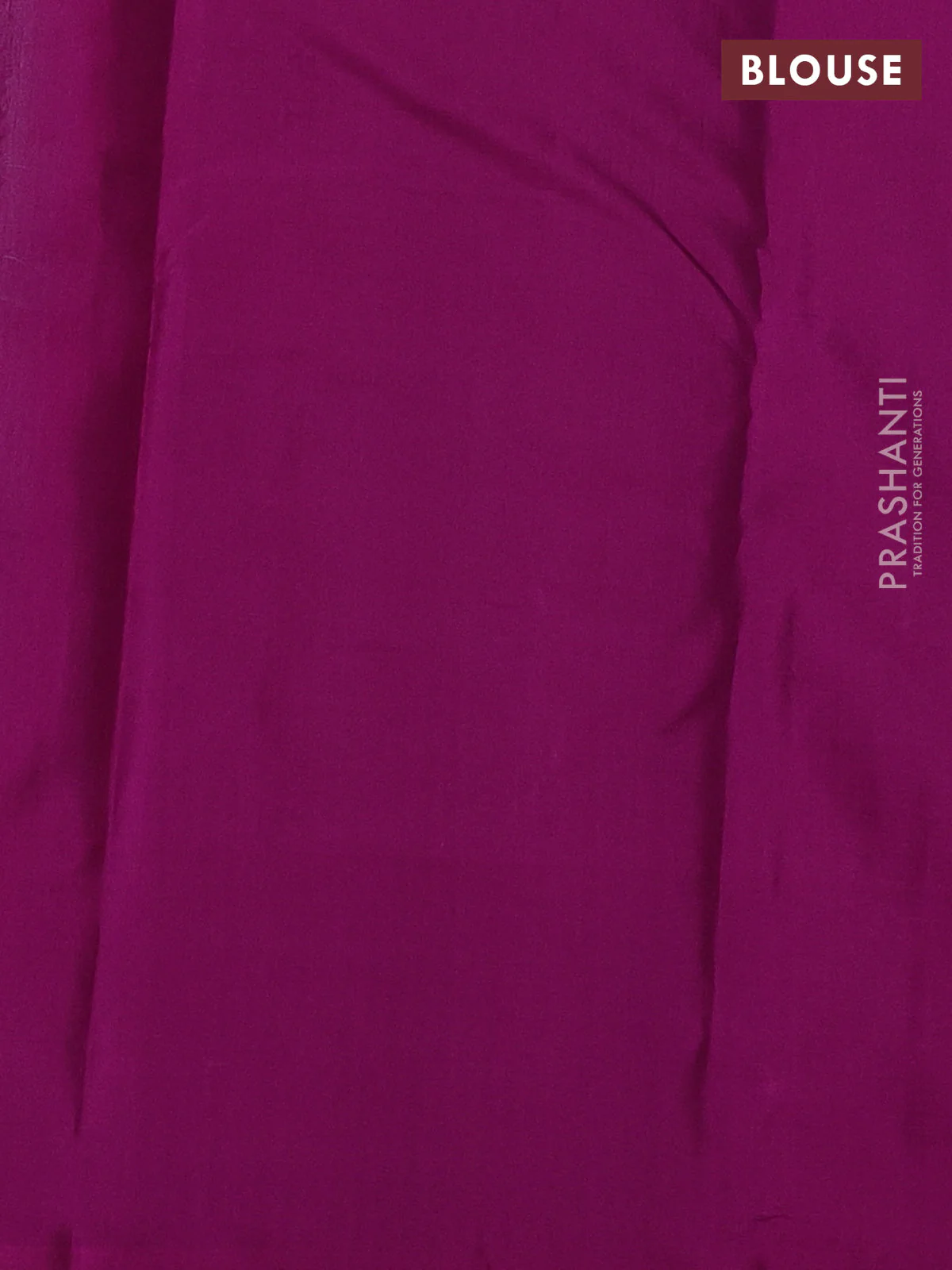 Pure kanchipuram silk saree teal blue and purple with allover zari weaves pattern and simple border - Image 4