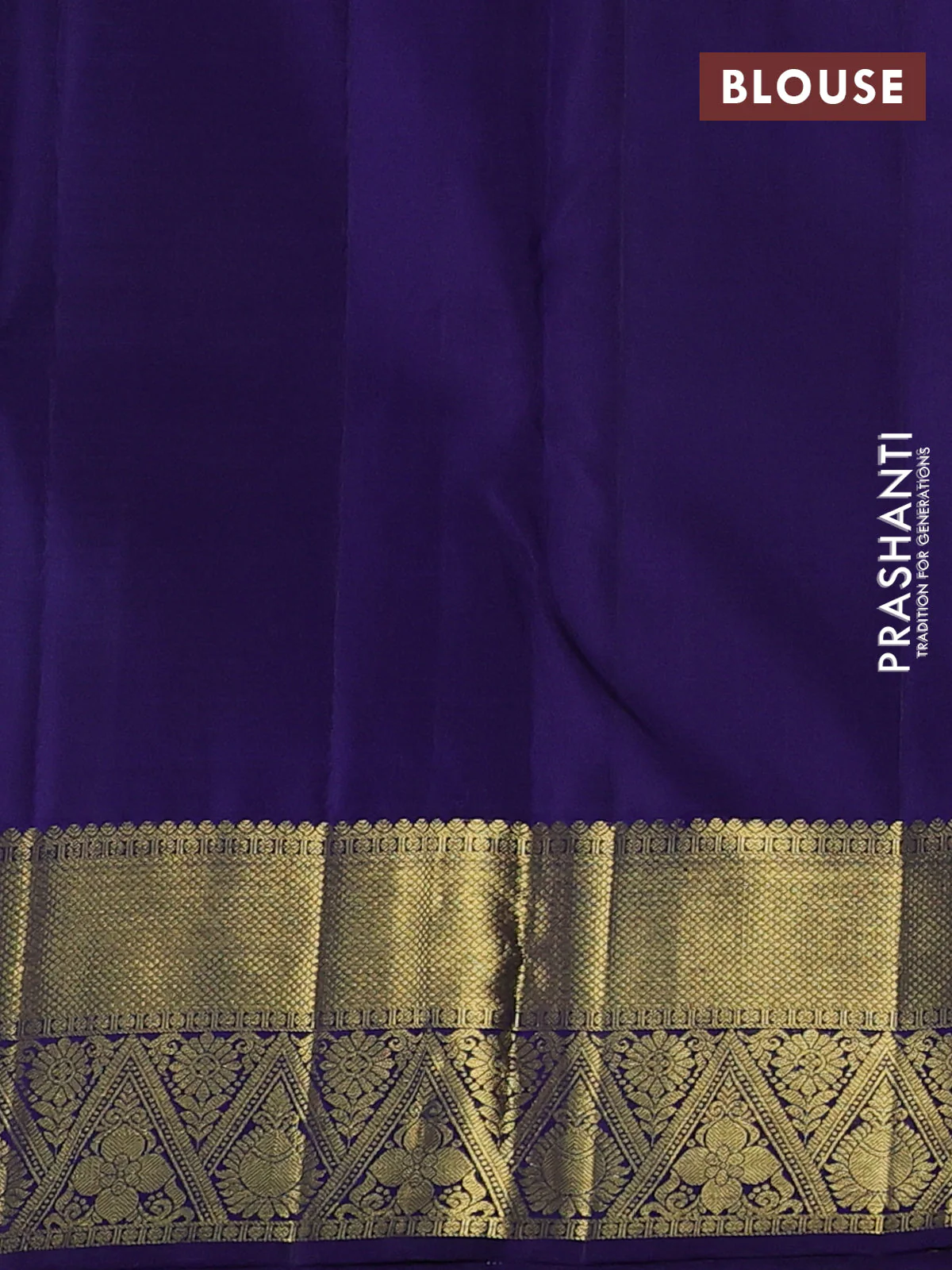 Pure kanchipuram silk saree teal blue shade and dark blue with zari woven buttas and rich zari woven border - Image 4
