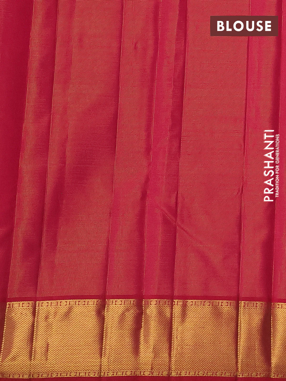 Pure kanchipuram silk saree teal green and dual shade of pinkish orange with allover vairaosi pattern & zari buttas and zari woven border - Image 4