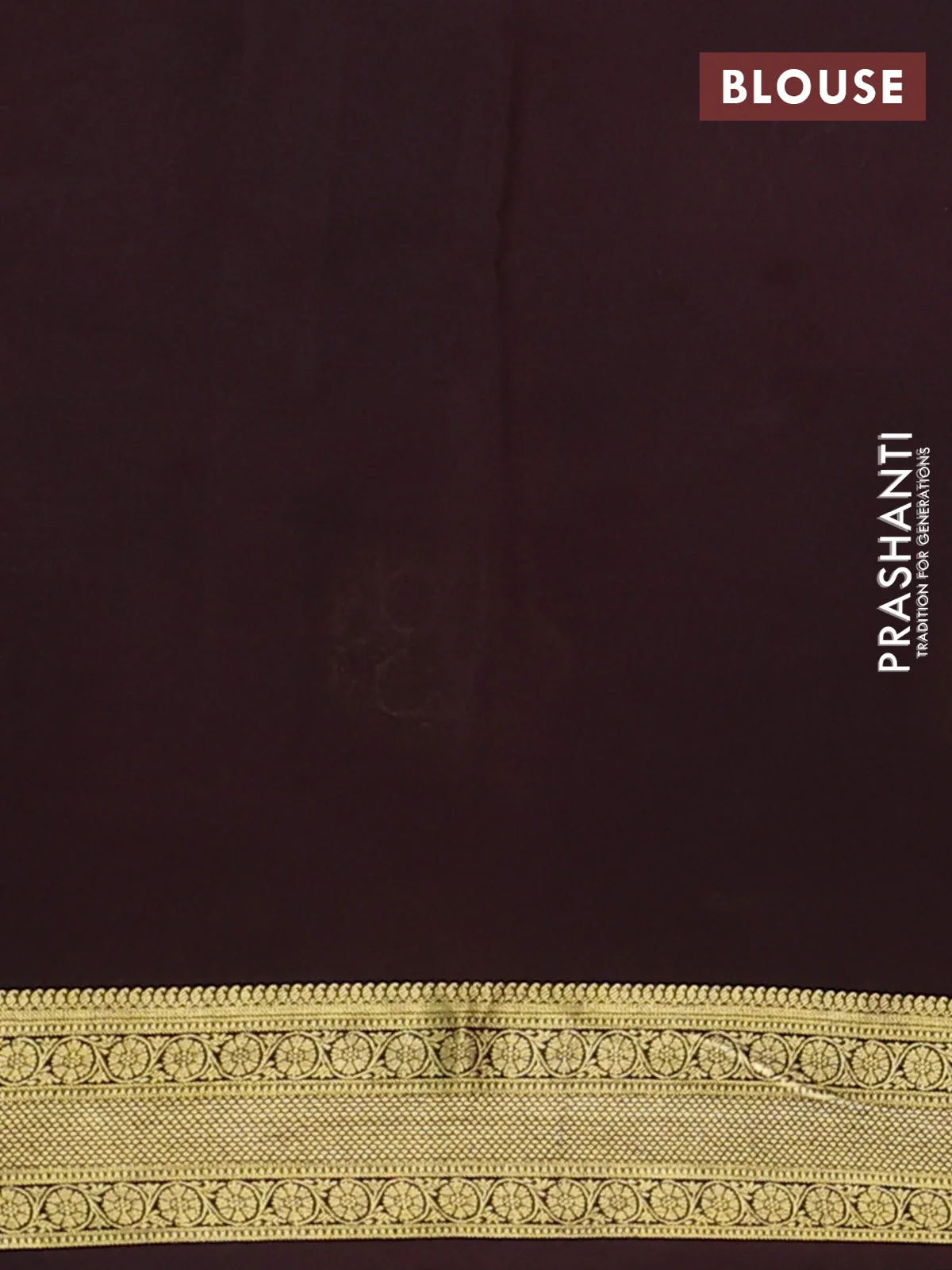 Pure mysore silk saree mehendi green and coffee brown with allover pen kalamkari prints and zari woven border - Image 3