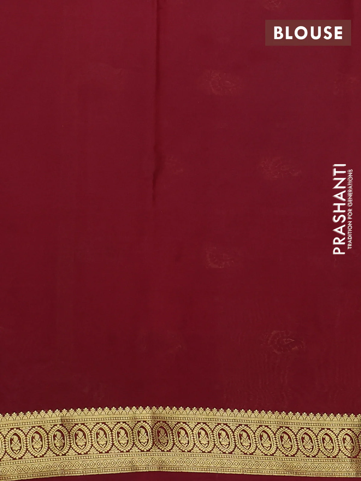 Pure mysore silk saree mehendi green and maroon with allover pen kalamkari prints and zari woven border - Image 3