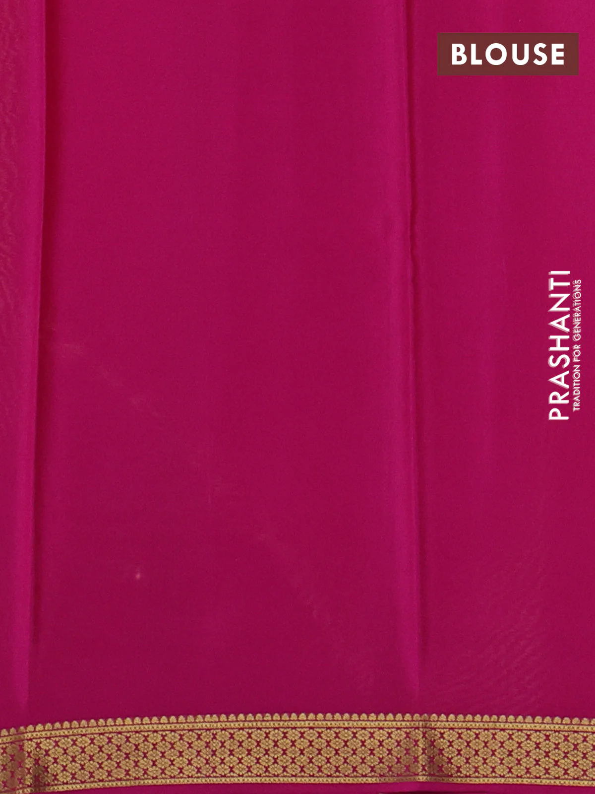 Pure mysore silk saree pale yellow and pink with plain body and zari woven border - Image 3