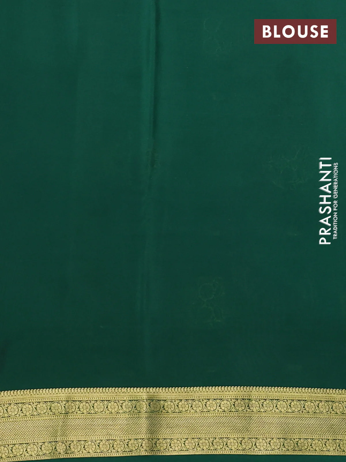 Pure mysore silk saree pastel pink and green with allover pen kalamkari prints and zari woven border - Image 3