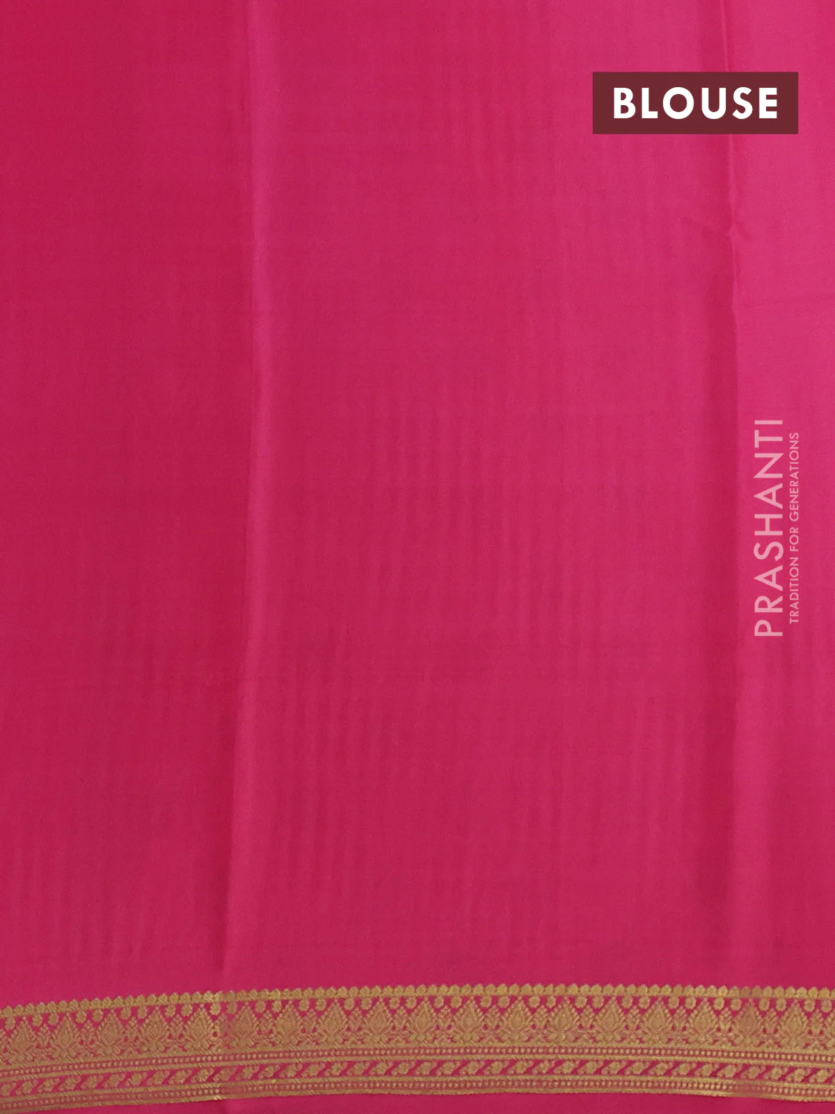 Pure mysore silk saree peach pink with allover zari woven buttas and zari woven border - Image 3