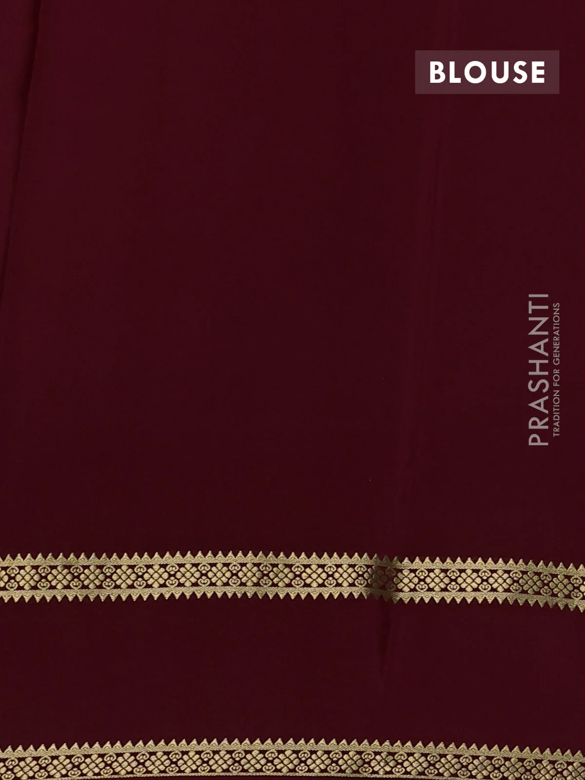 Pure mysore silk saree pista green and maroon with plain body and rettapet zari woven border - Image 3