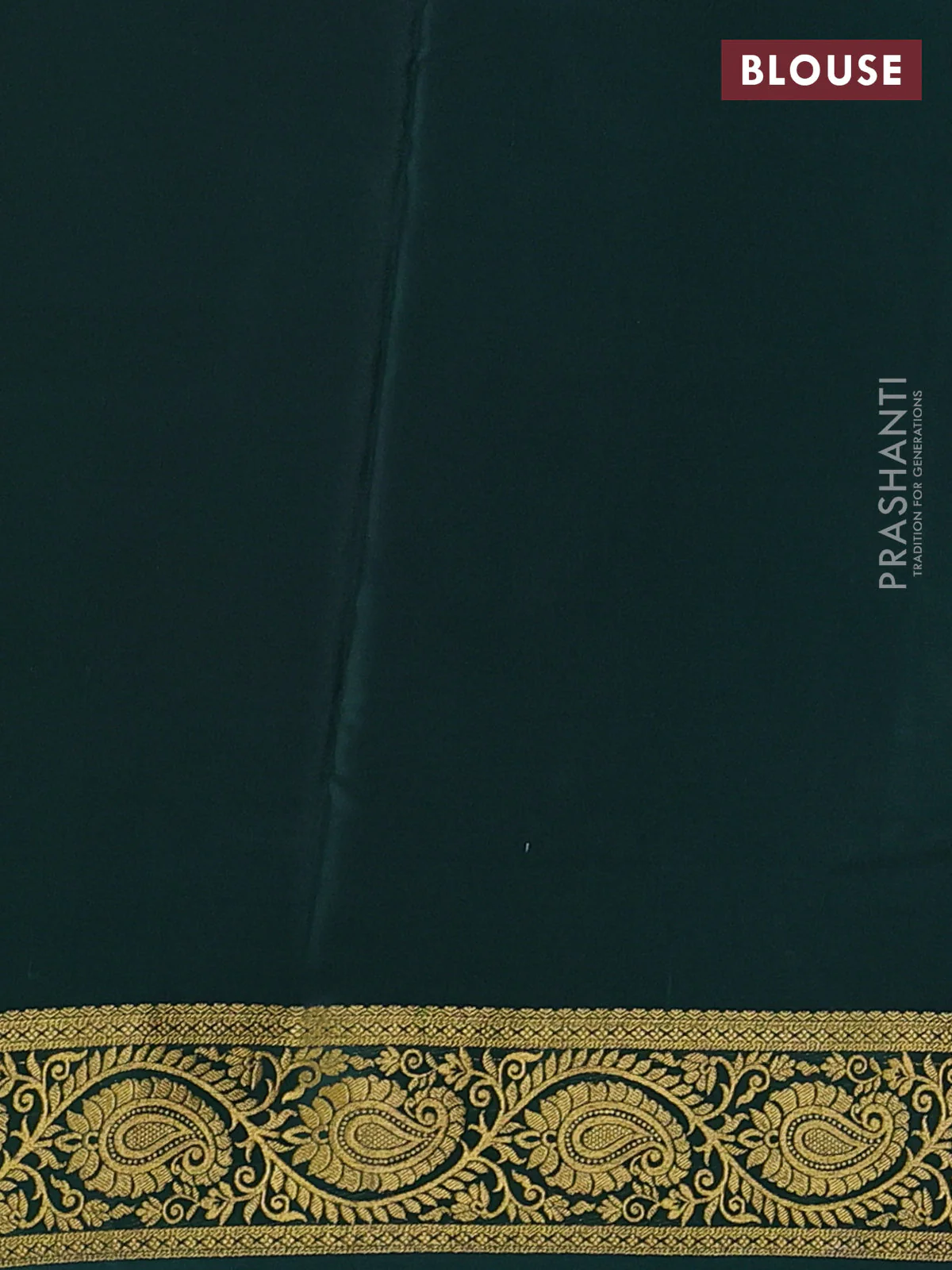 Pure mysore silk saree red and pastel pink with allover zari woven buttas and zari woven border - Image 3