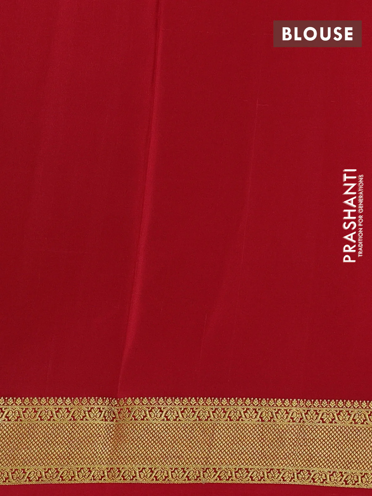 Pure mysore silk saree sap green and maroon with allover zari checked pattern and zari woven border - Image 3