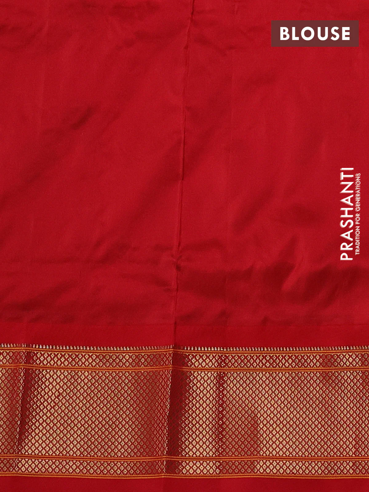 Pure paithani silk saree dual shade of teal bluish green and red with zari woven buttas and paithani weaving pallu - Image 4