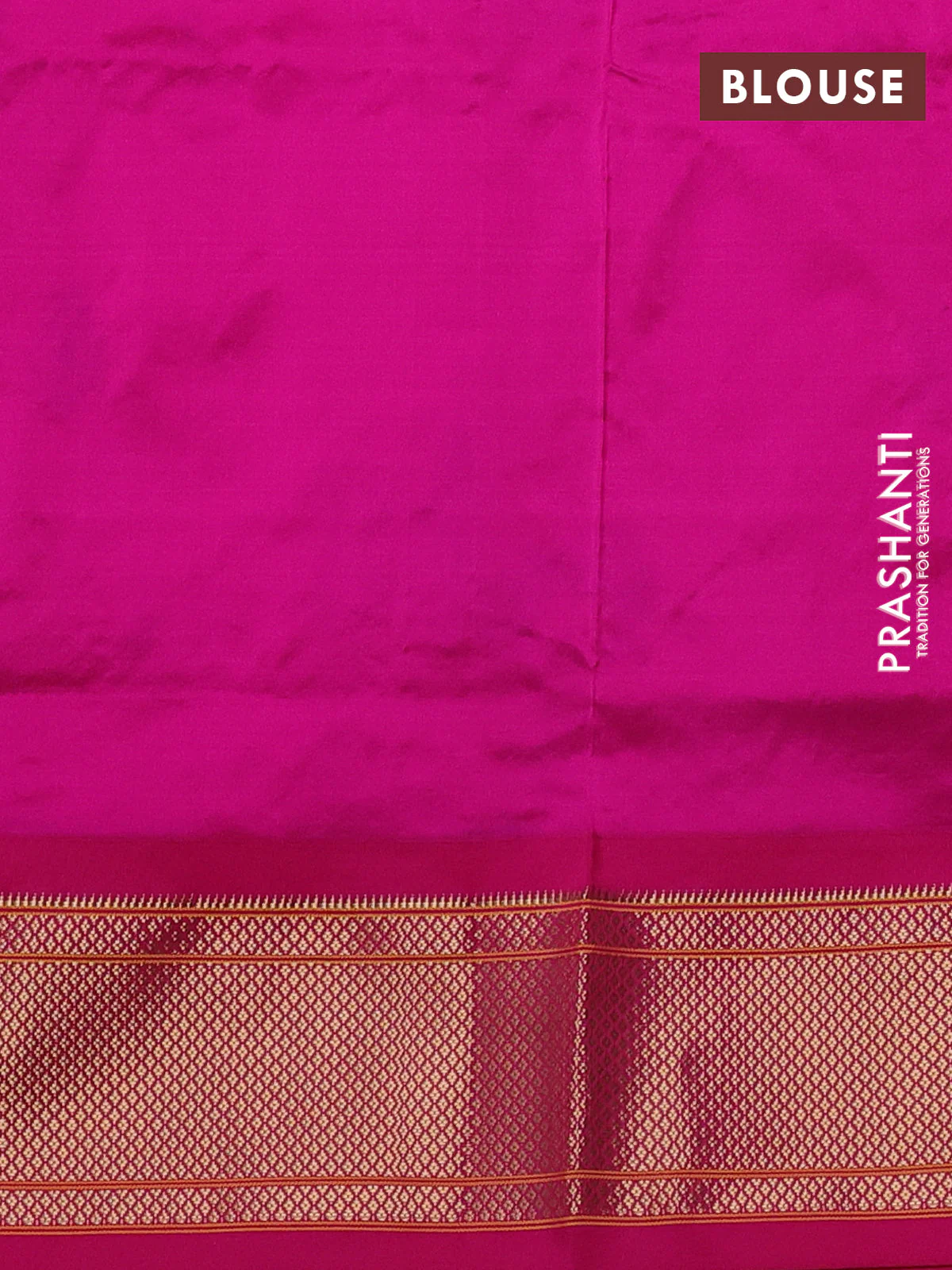 Pure paithani silk saree dual shade of teal green and pink with allover annam zari woven buttas and paithani weaving pallu - Image 4