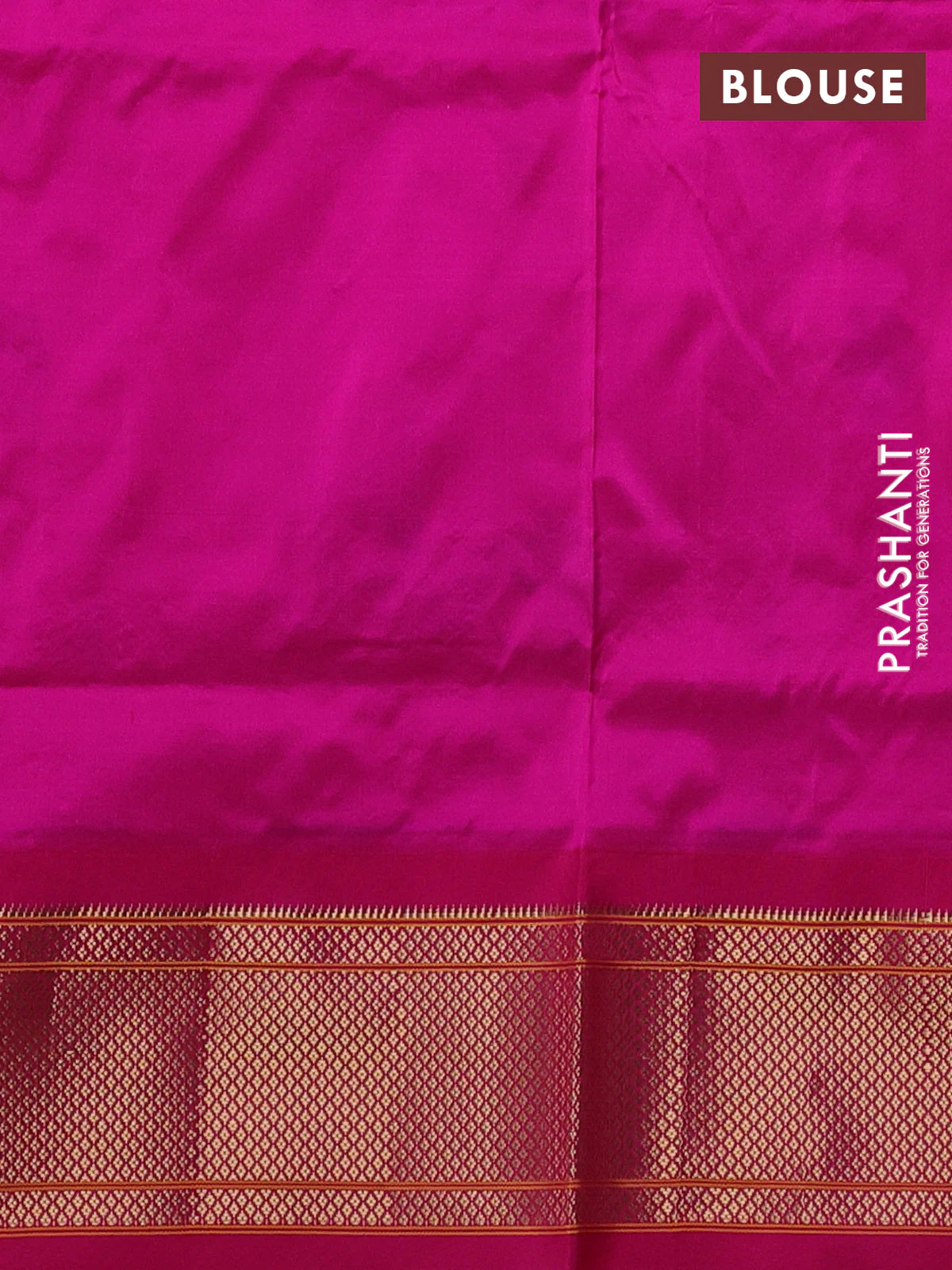 Pure paithani silk saree light blue and pink with allover annam zari woven buttas and paithani weaving pallu - Image 4