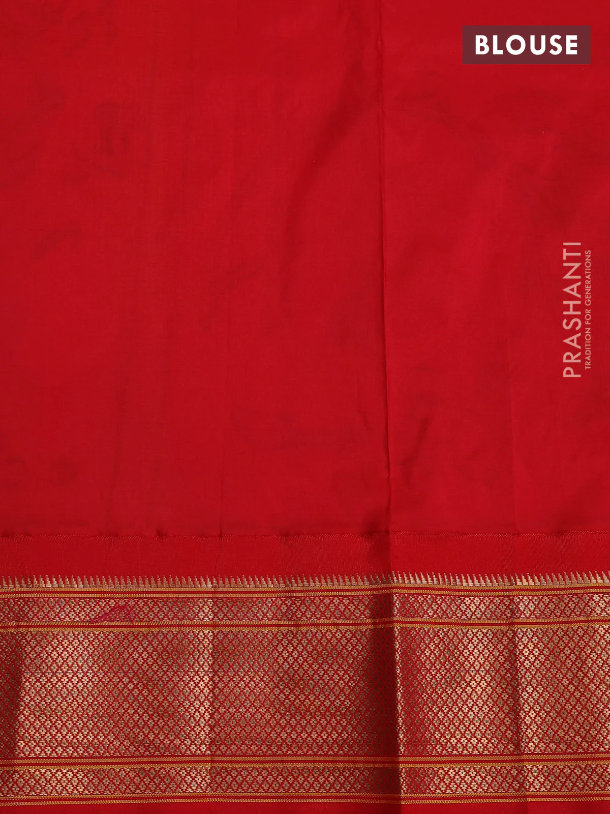 Pure paithani silk saree purple and red with allover zari woven annam buttas and paithani weaving pallu - Image 4
