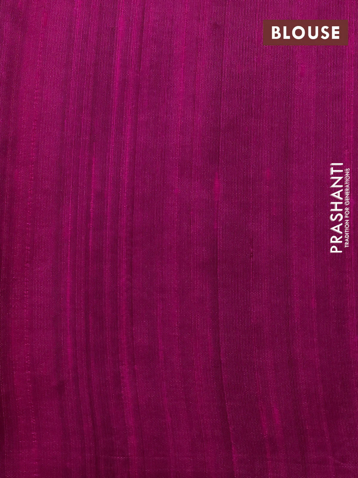 Pure raw silk saree green and pink with allover silver zari weaves in borderless style - Image 4