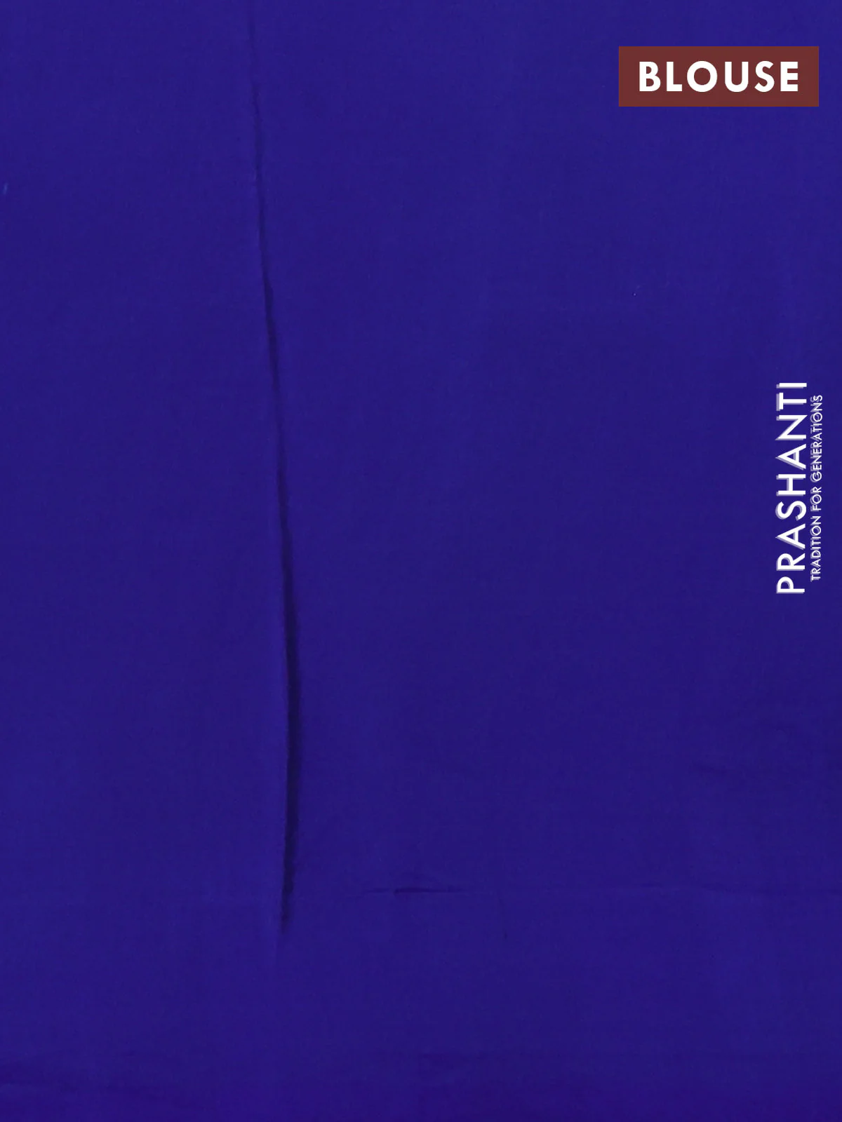 Pure soft silk saree blue with thread woven buttas in borderless style - Image 4