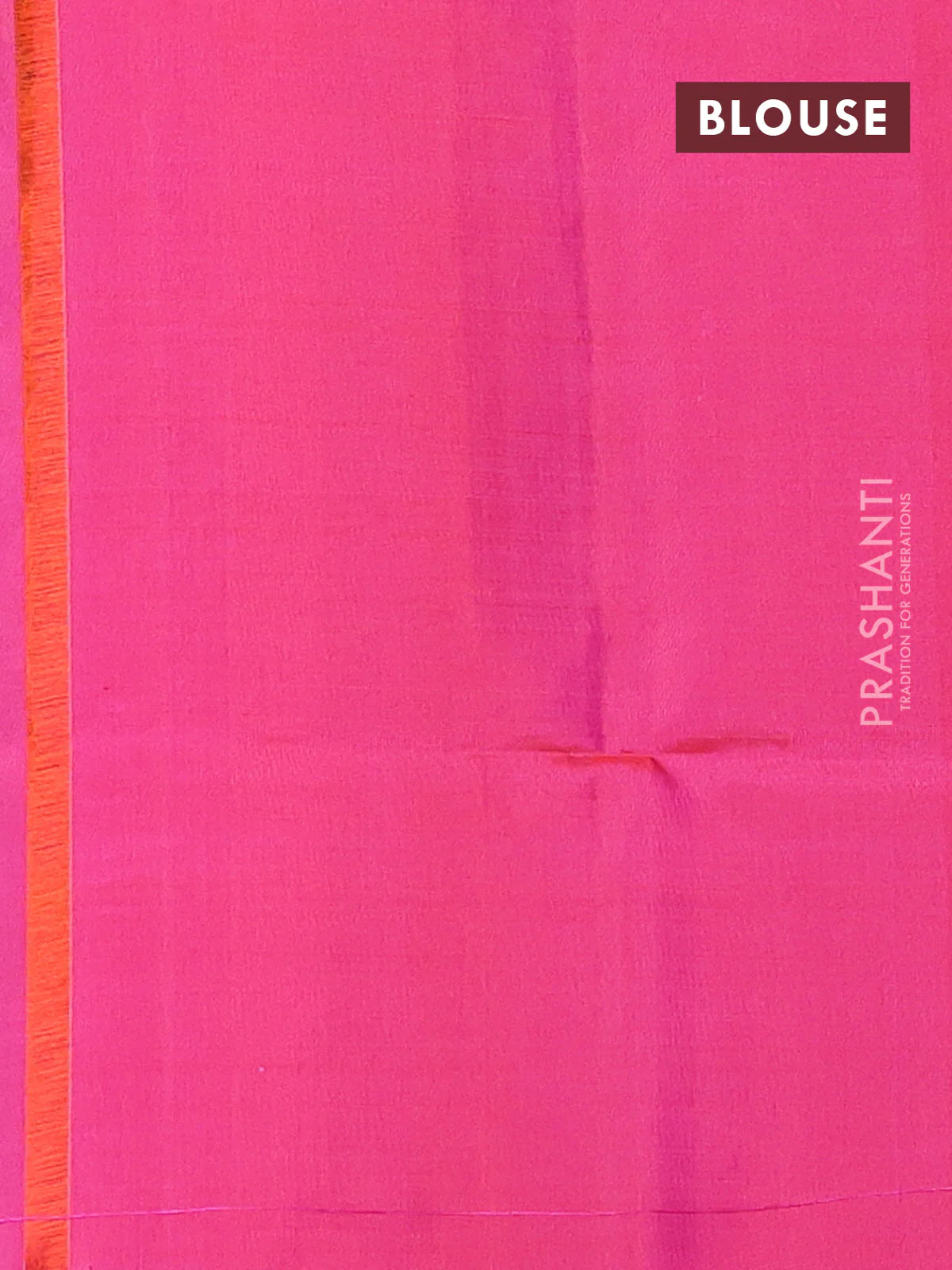 Pure soft silk saree bottle green and dual shade of pink with allover zari weaves & leaf buttas in borderless style - Image 4