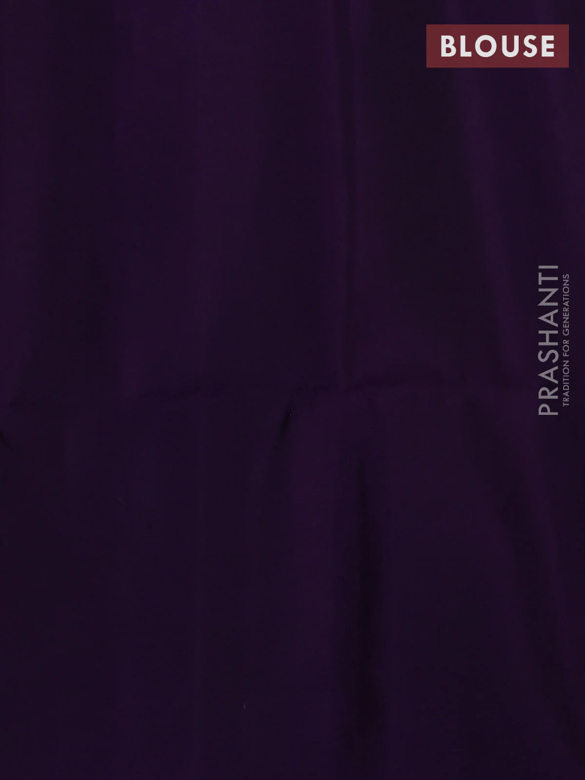 Pure soft silk saree cs blue and violet with allver zari weaves inborderless style - Image 4