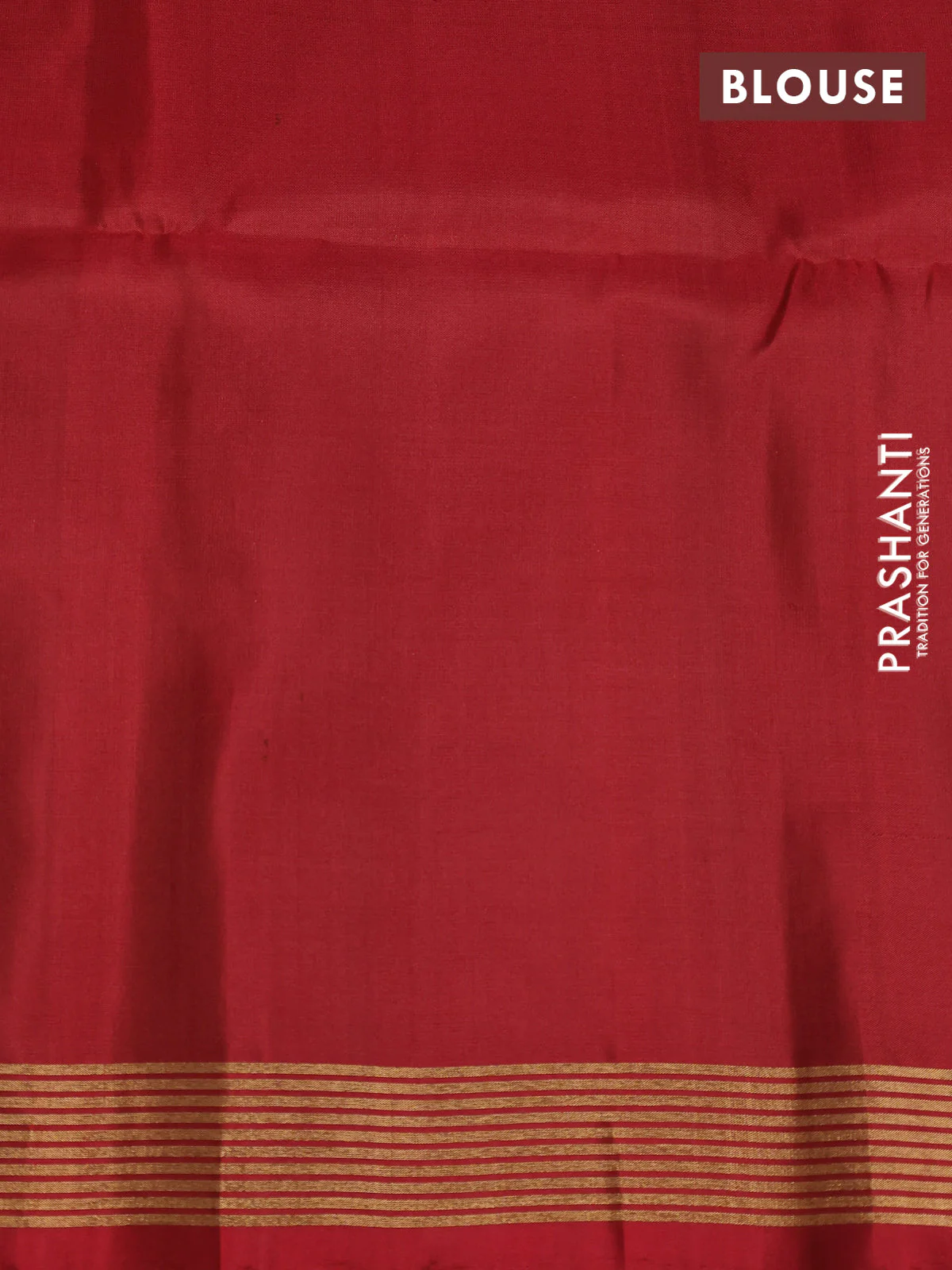 Pure soft silk saree dark mustard and maroon with zari woven buttas and zari woven border - Image 4