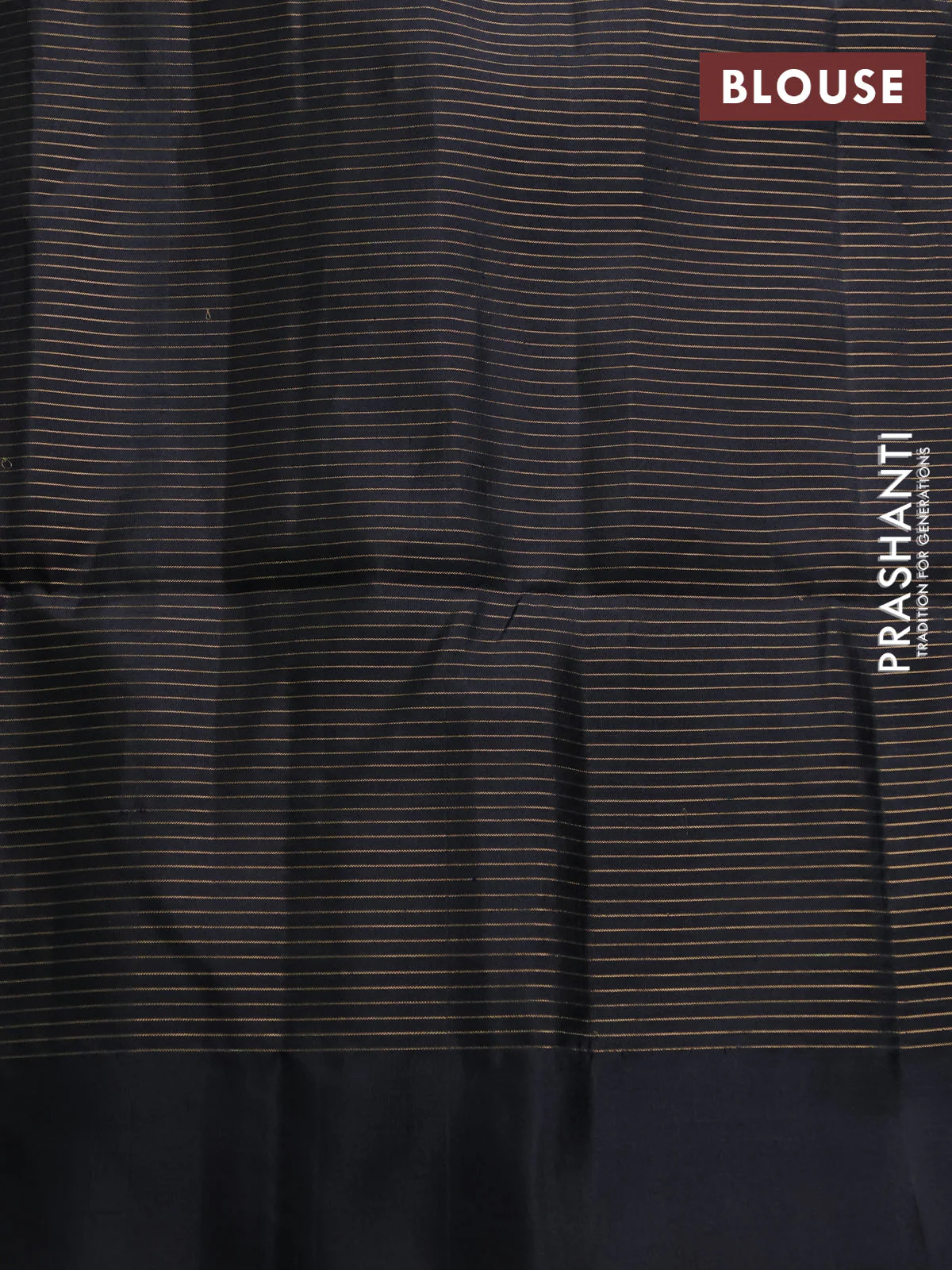 Pure soft silk saree green and black with allover zari checks & buttas and simple border - Image 4