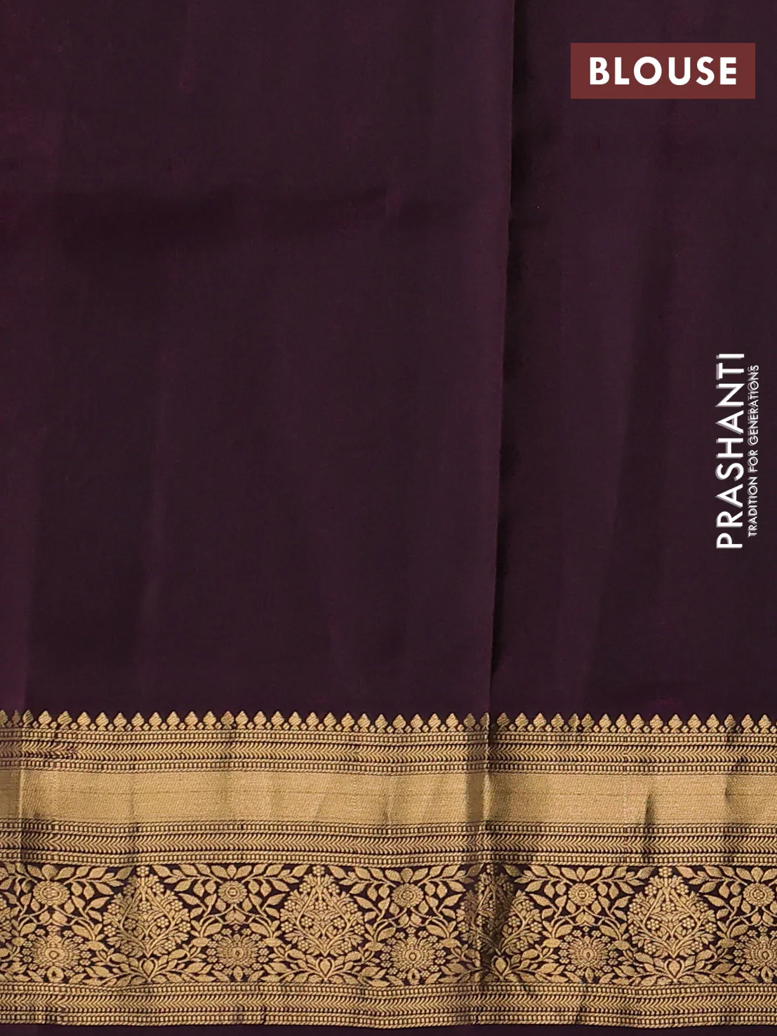 Pure soft silk saree grey shade and wine shade with allover zari woven buttas and floral zari woven border - Image 3