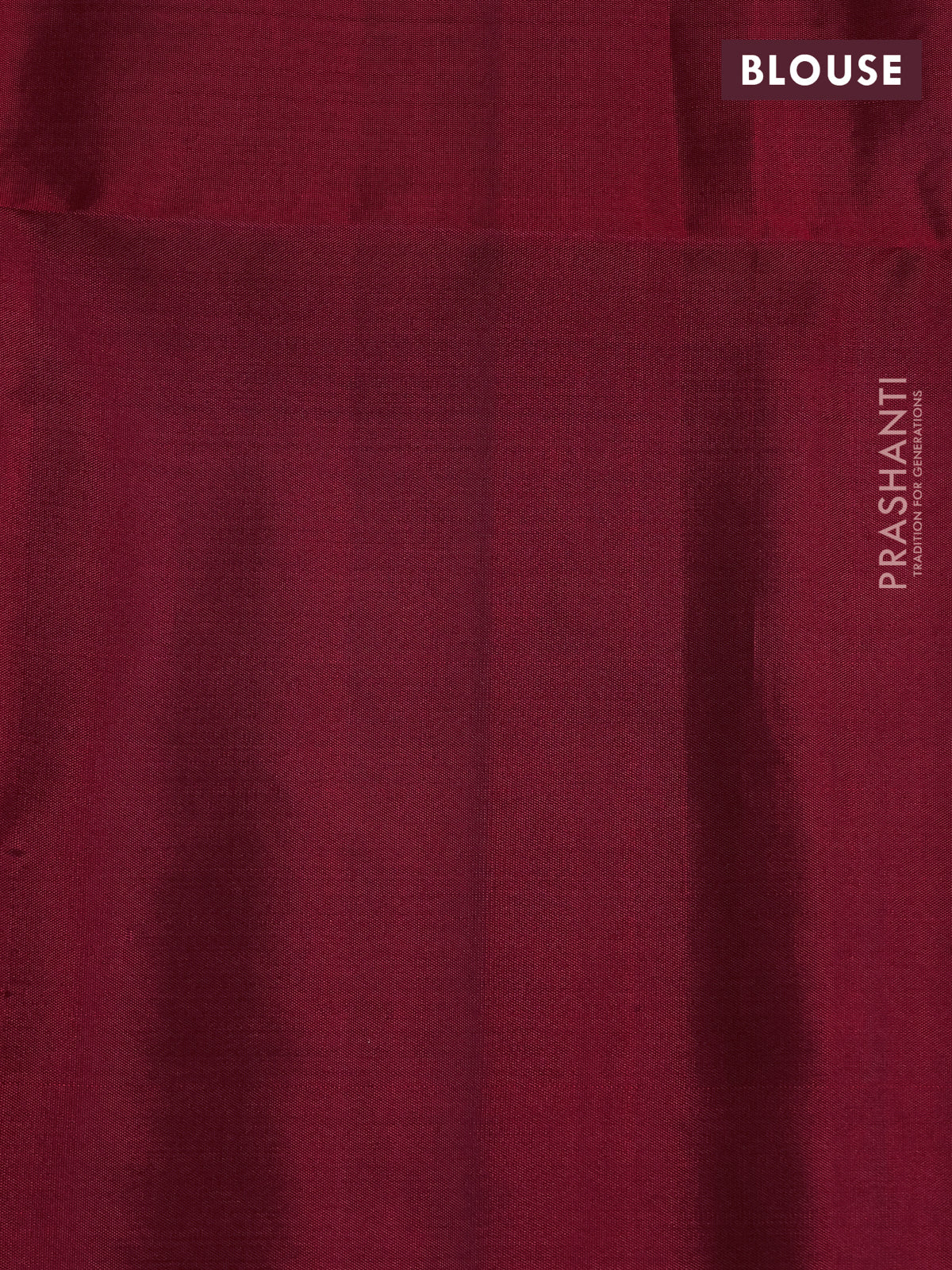 Pure soft silk saree maroon with thread & zari woven box type buttas in borderless style - Image 4
