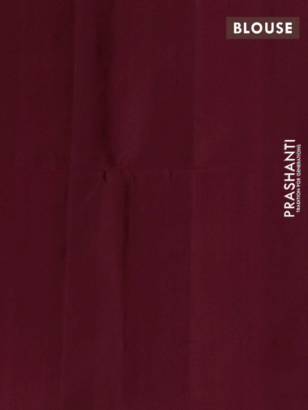 Pure soft silk saree maroon with zari woven buttas and long zari woven butta border - Image 4