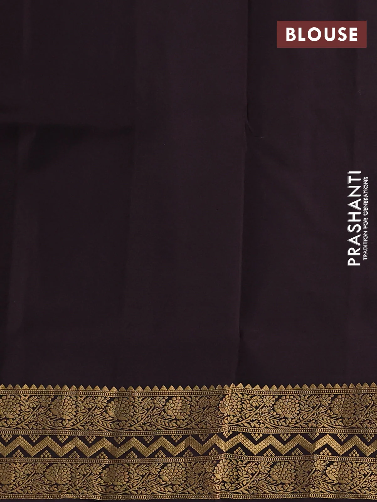Pure soft silk saree mehendi green and coffee brown with allover zari woven buttas and zari woven border - Image 3