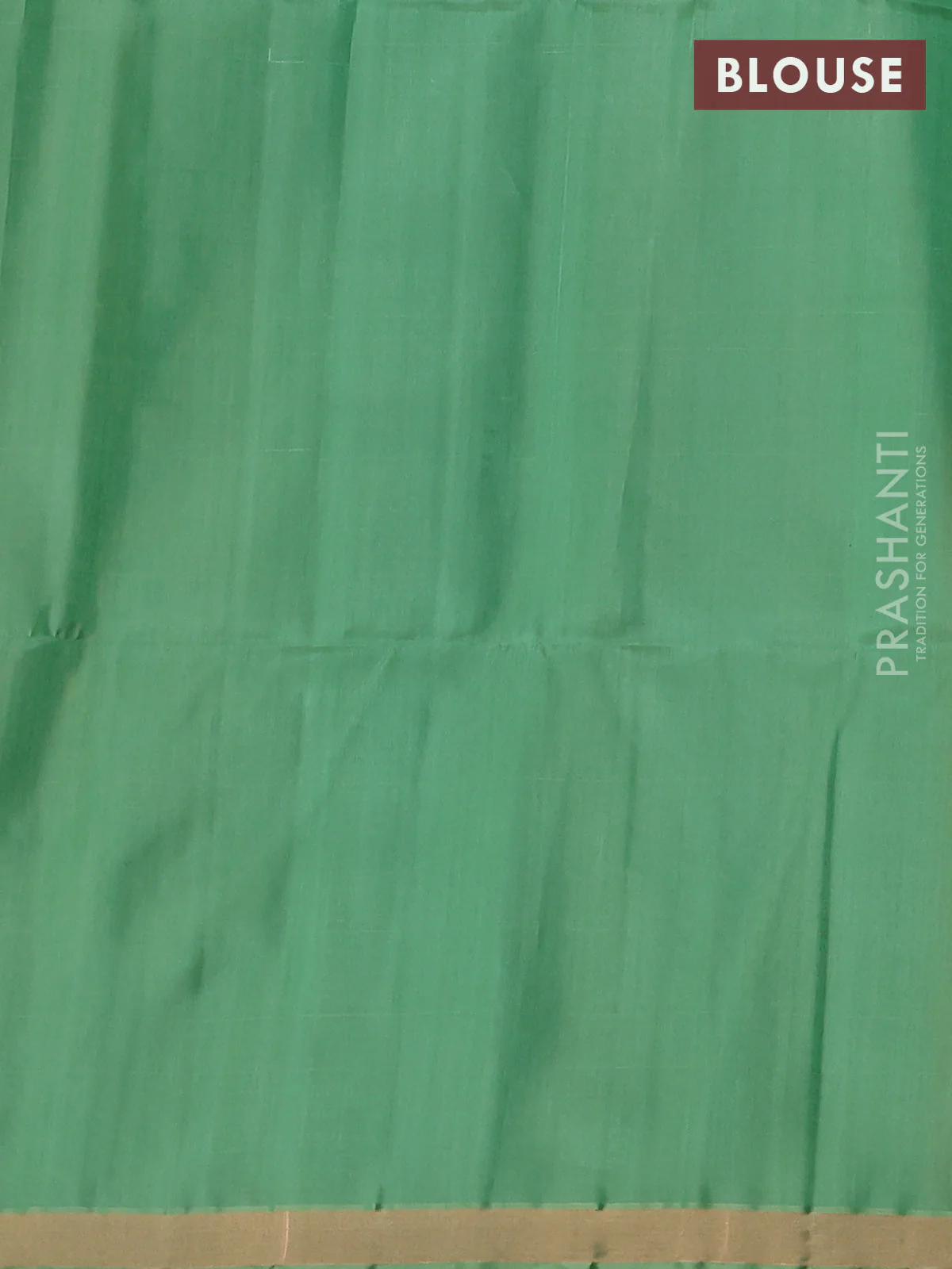 Pure soft silk saree mustard yellow and pastel green with zari woven buttas and zari woven border - Image 4