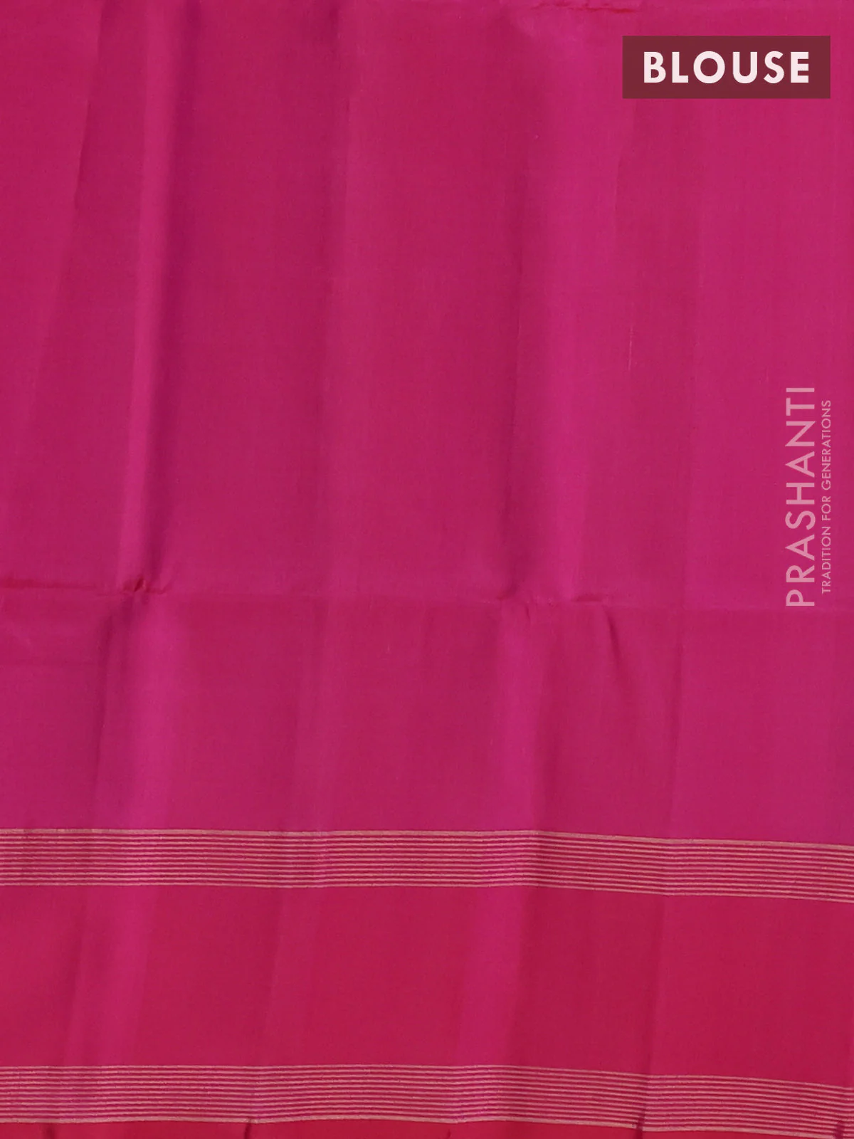 Pure soft silk saree navy blue and pink with zari woven buttas and rettapet zari woven border - Image 4