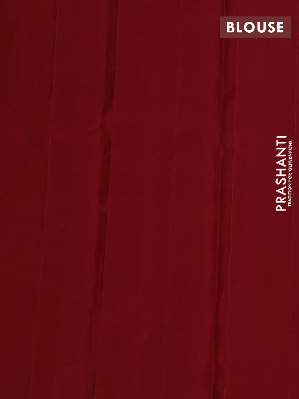 Pure soft silk saree pale orange and maroon with allover checked pattern and zari woven butta border - Image 4