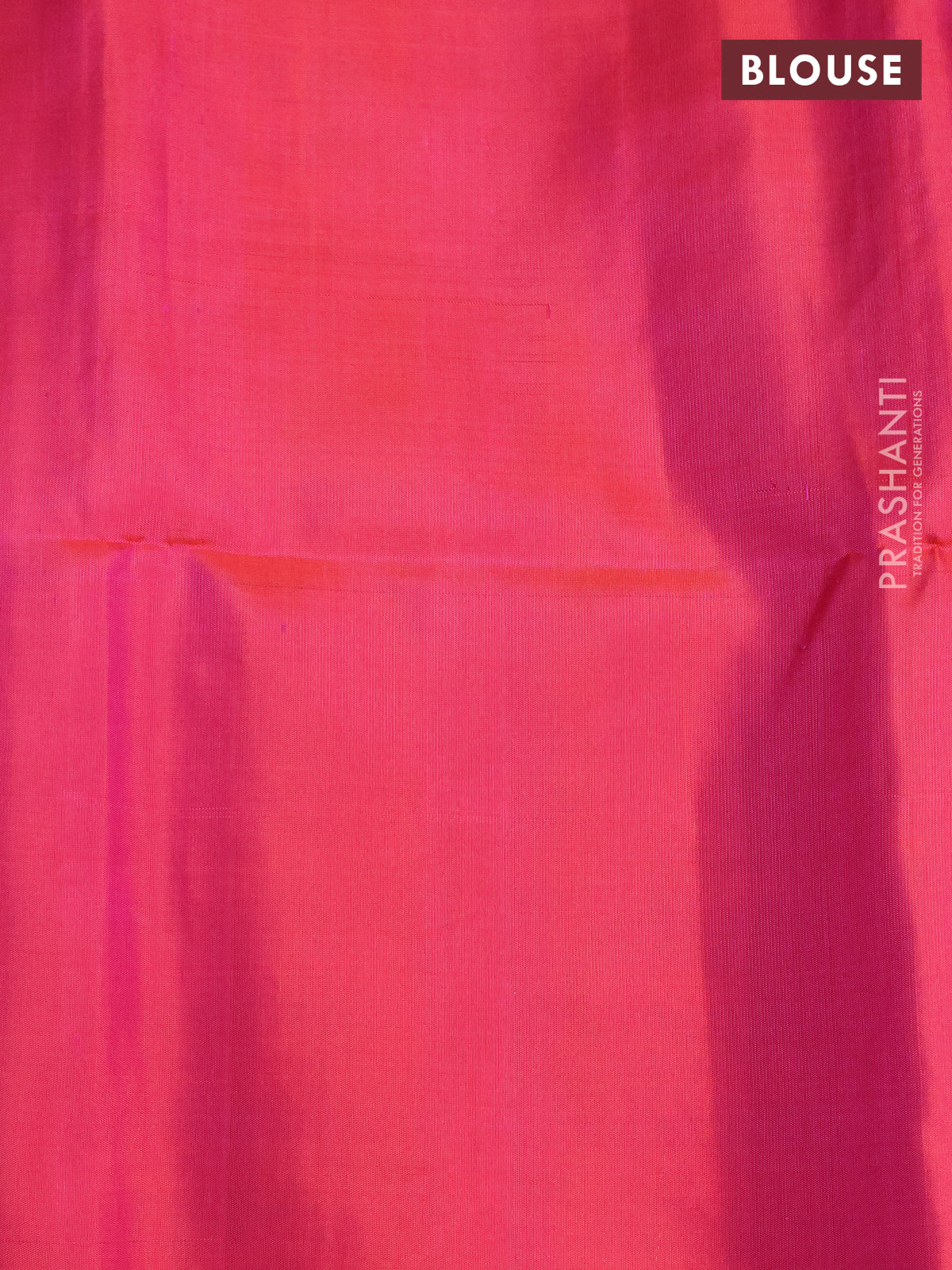 Pure soft silk saree peacock green and dual shade of pink with allover thread & zari weaves in borderless style - Image 4