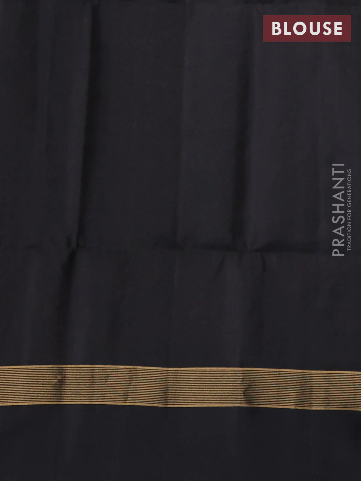 Pure soft silk saree pink and black with zari woven buttas and zari woven simple border - Image 4