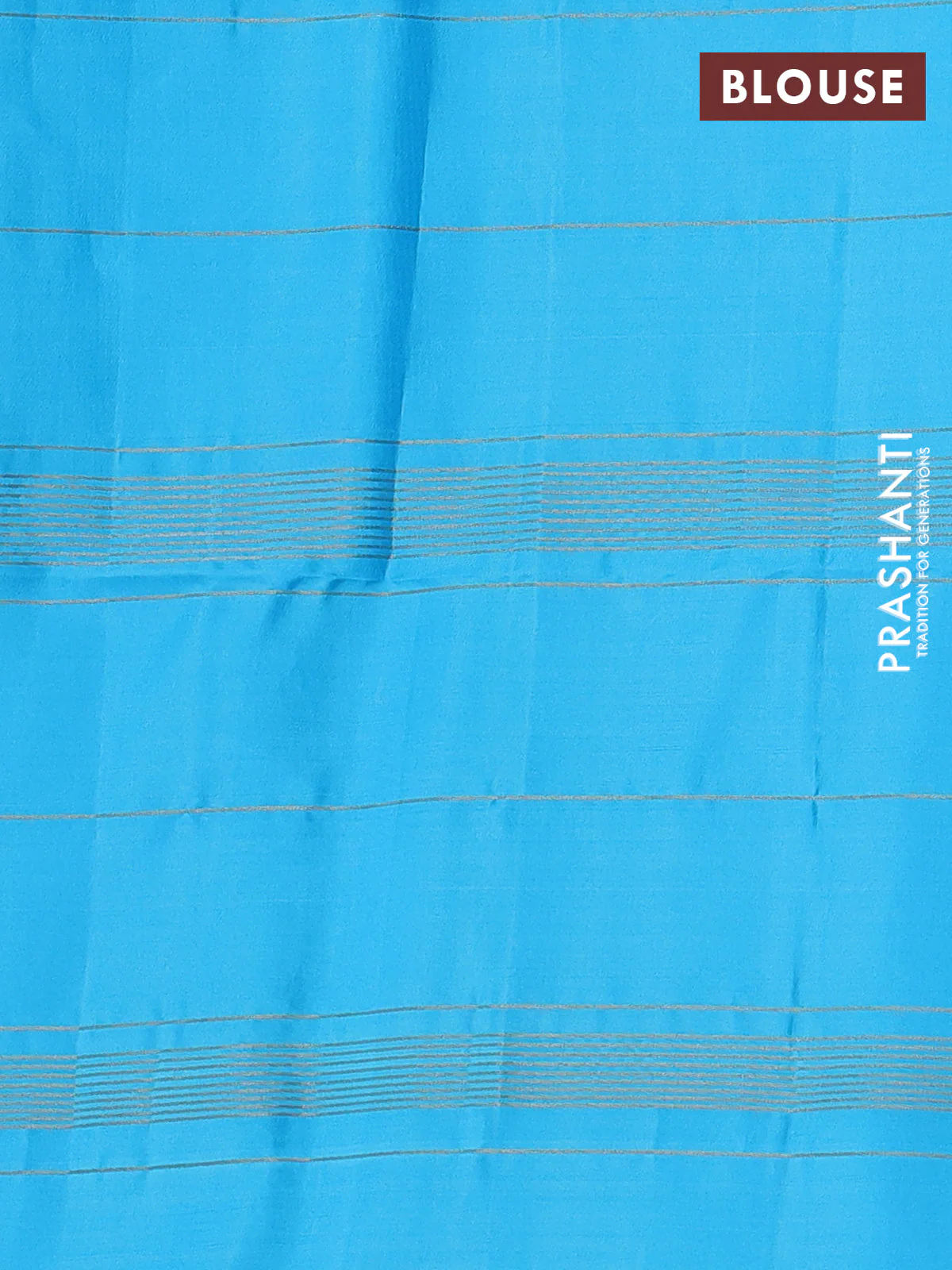 Pure soft silk saree pink and light blue with allover zari checked pattern In borderless style - Image 4