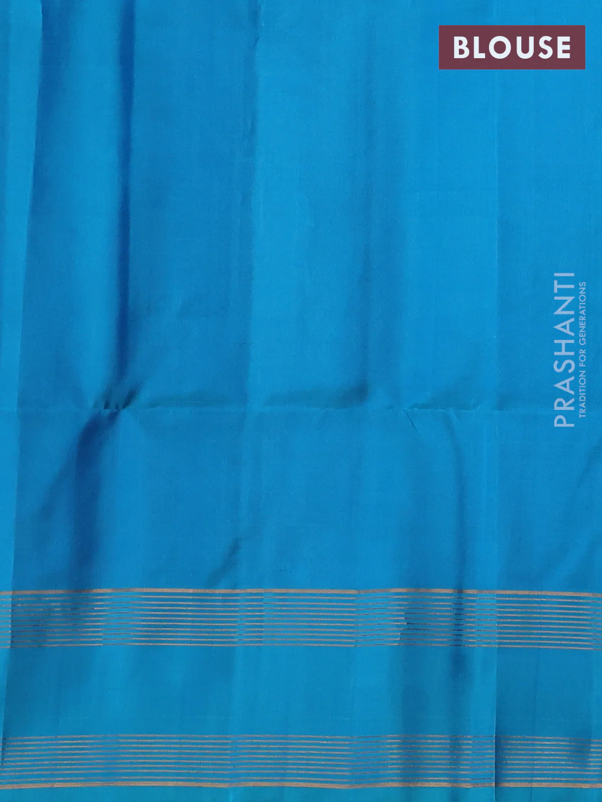 Pure soft silk saree pink and teal blue with zari woven buttas and rettapet zari woven border - Image 4