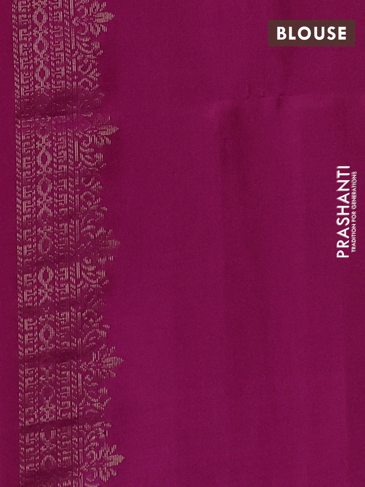 Pure soft silk saree pink with zari woven buttas and rich zari woven border - Image 4