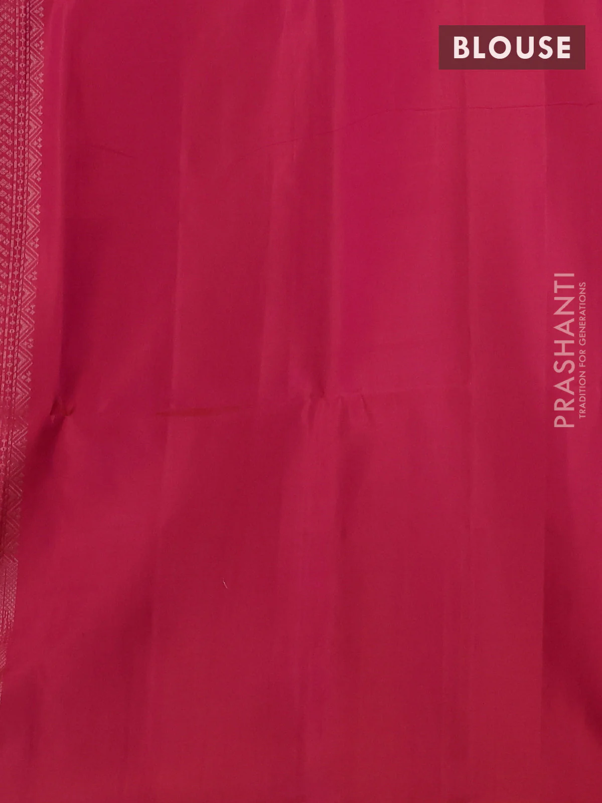 Pure soft silk saree pink with zari woven buttas and zari woven border - Image 4