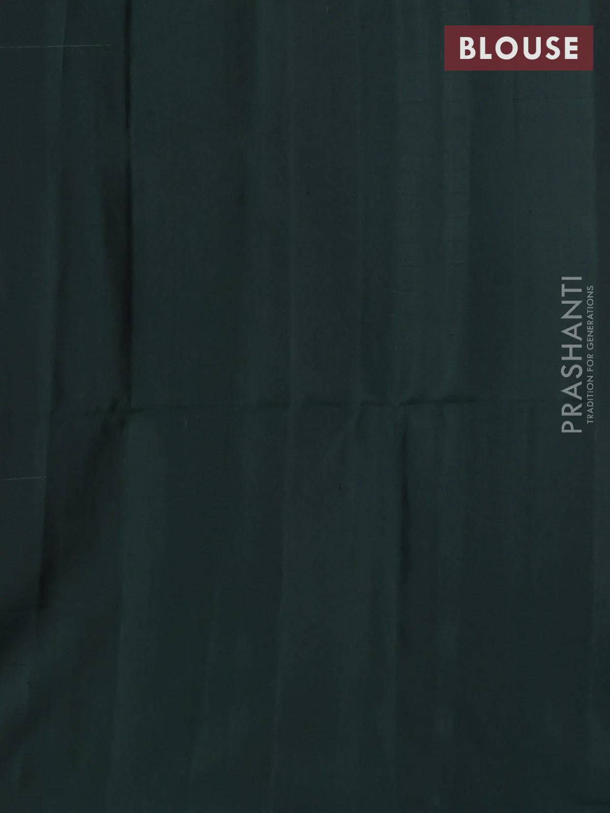 Pure soft silk saree rust shade and bottle green with allover thread checks & zari buttas and zari woven butta border - Image 4