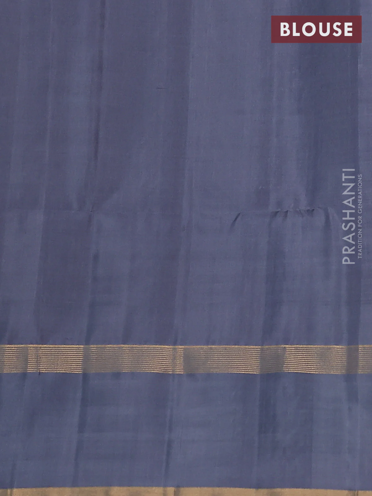 Pure soft silk saree teal green and grey with allover zari weaves and rettapet zari woven border - Image 4