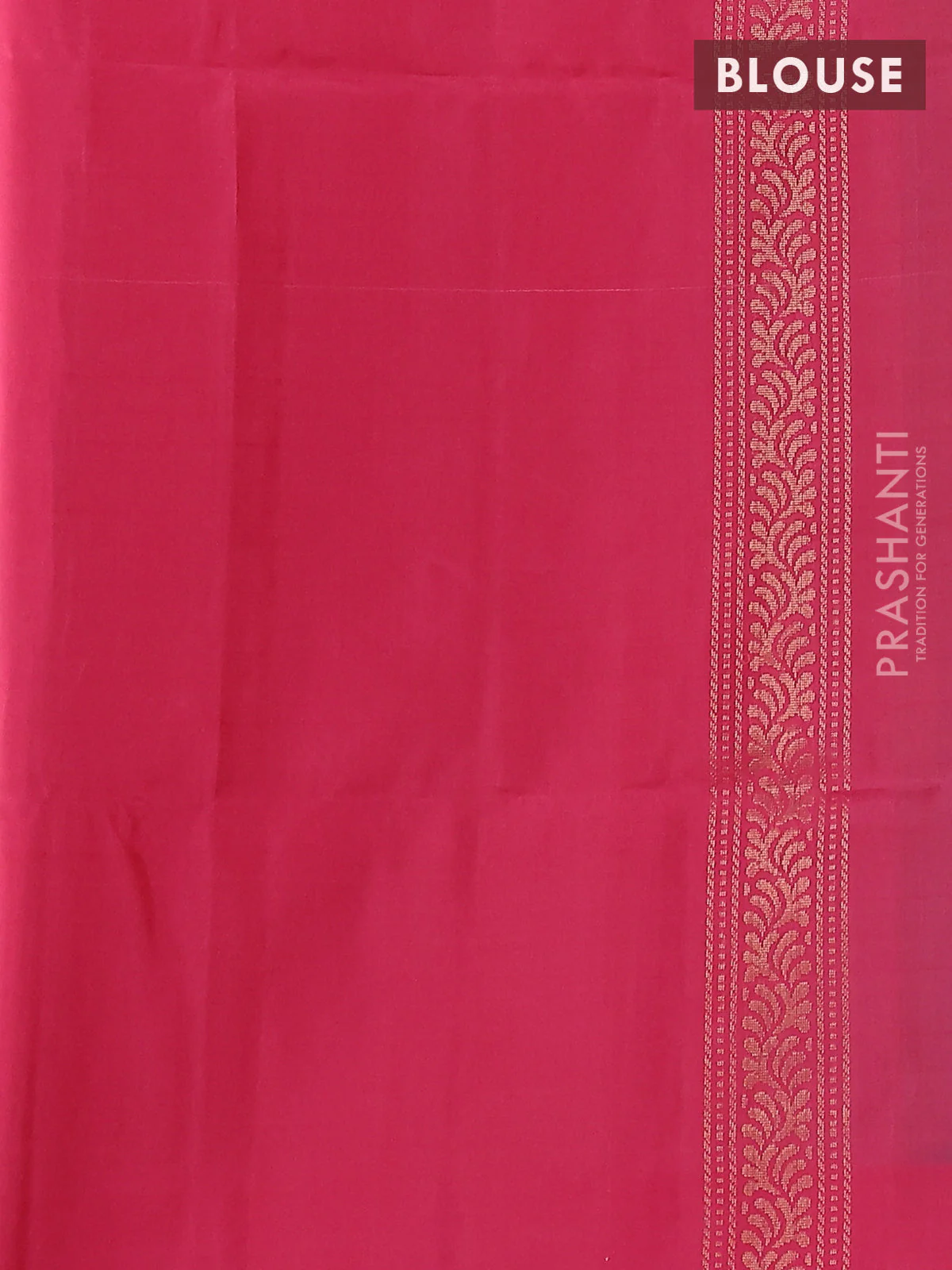 Pure soft silk saree teal green and peach pink with allover checked pattern & zari buttas and simple border - Image 4