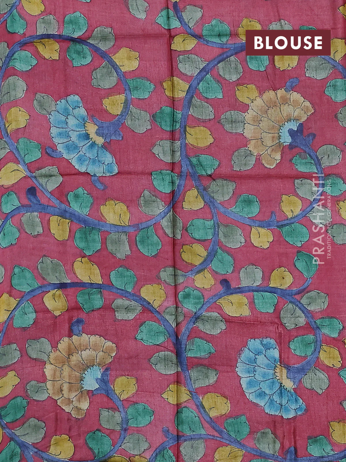 Pure tussar silk saree beige and maroon with allover zari checked pattern and zari woven border - Image 3