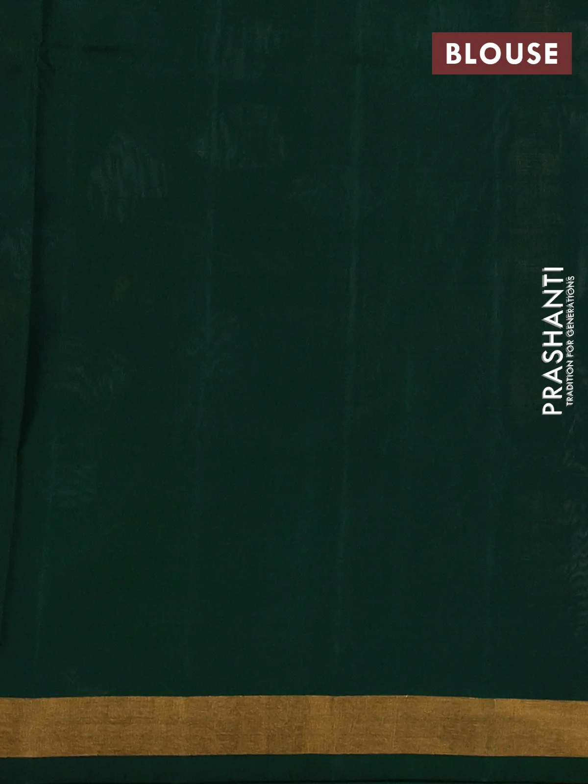Pure uppada silk saree beige and green with thread woven thilak buttas and jamdhani design pallu - Image 3