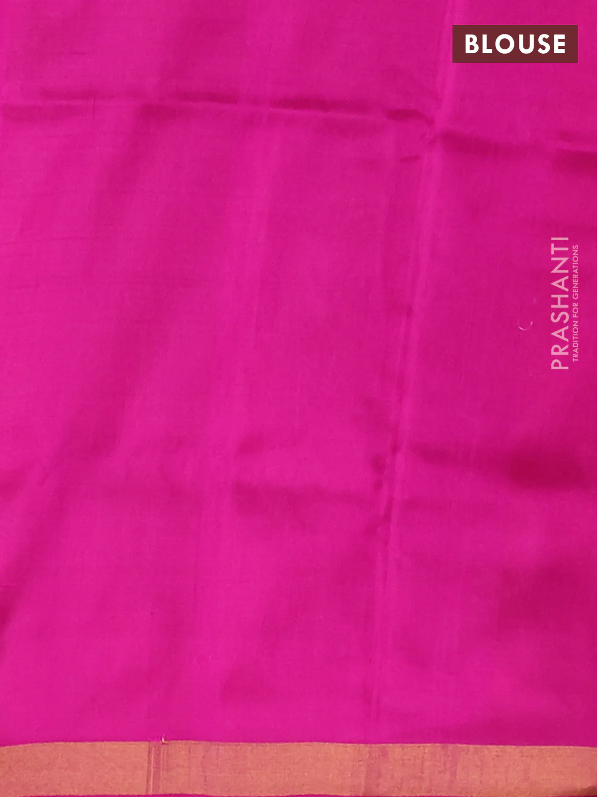 Pure uppada silk saree black and pink with zari woven paisley buttas and zari woven border - Image 3