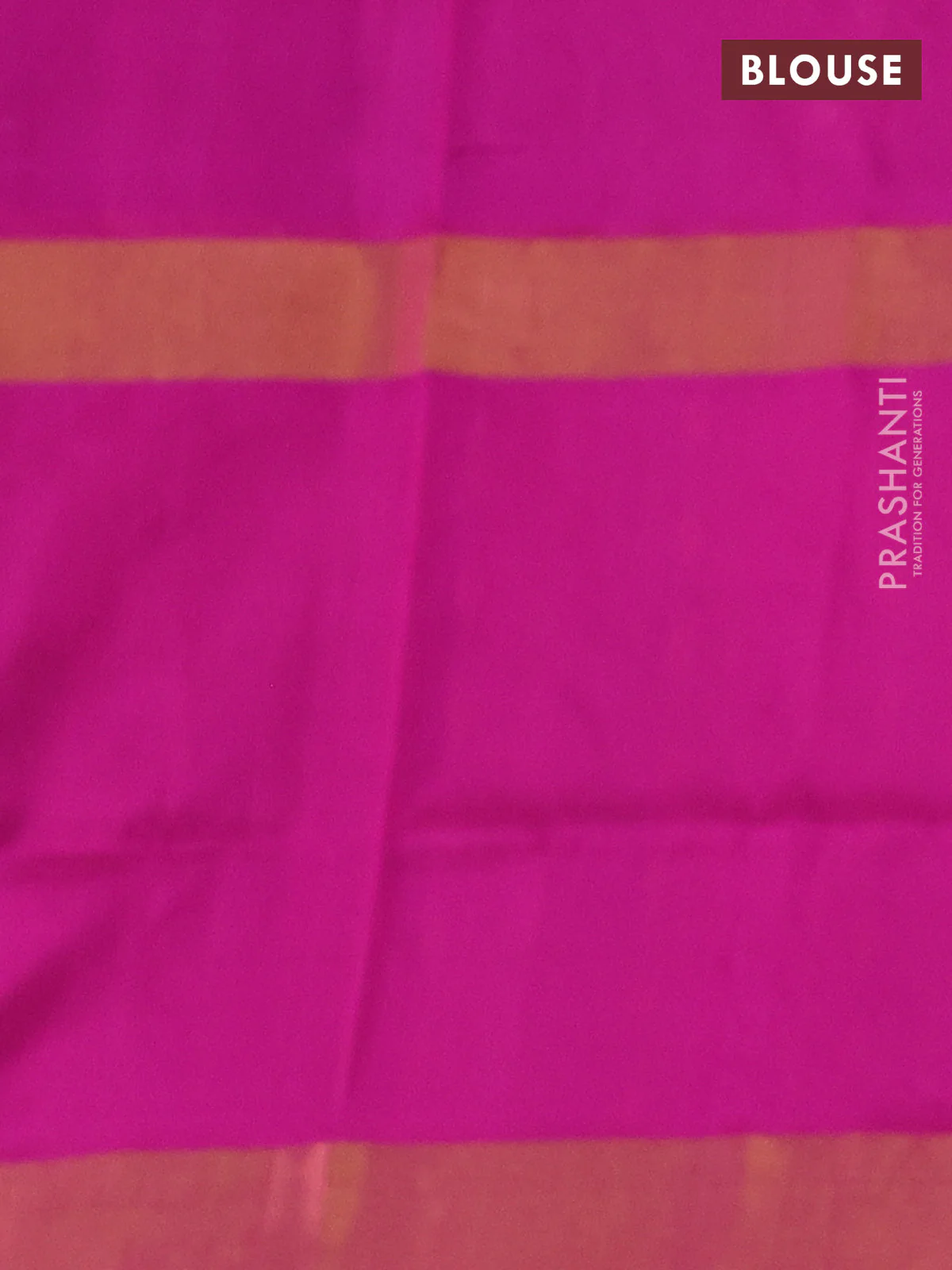 Pure uppada silk saree blue and pink with silver zari woven floral buttas and zari woven butta border - Image 3