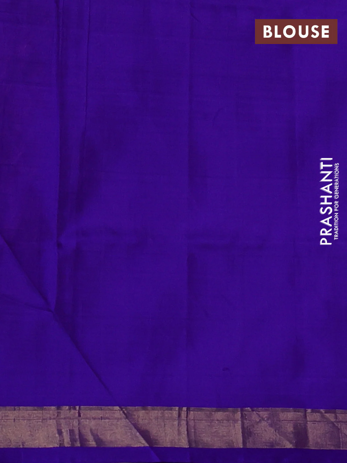 Pure uppada silk saree candy pink and blue with thread & zari woven paisley buttas and jamdhani design pallu - Image 3