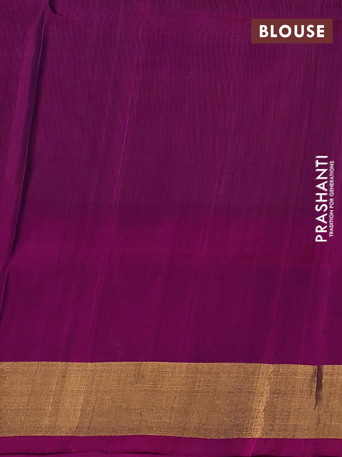 Pure uppada silk saree dual shade of green and purple with jamdhani buttas and jamdhani design pallu - Image 3