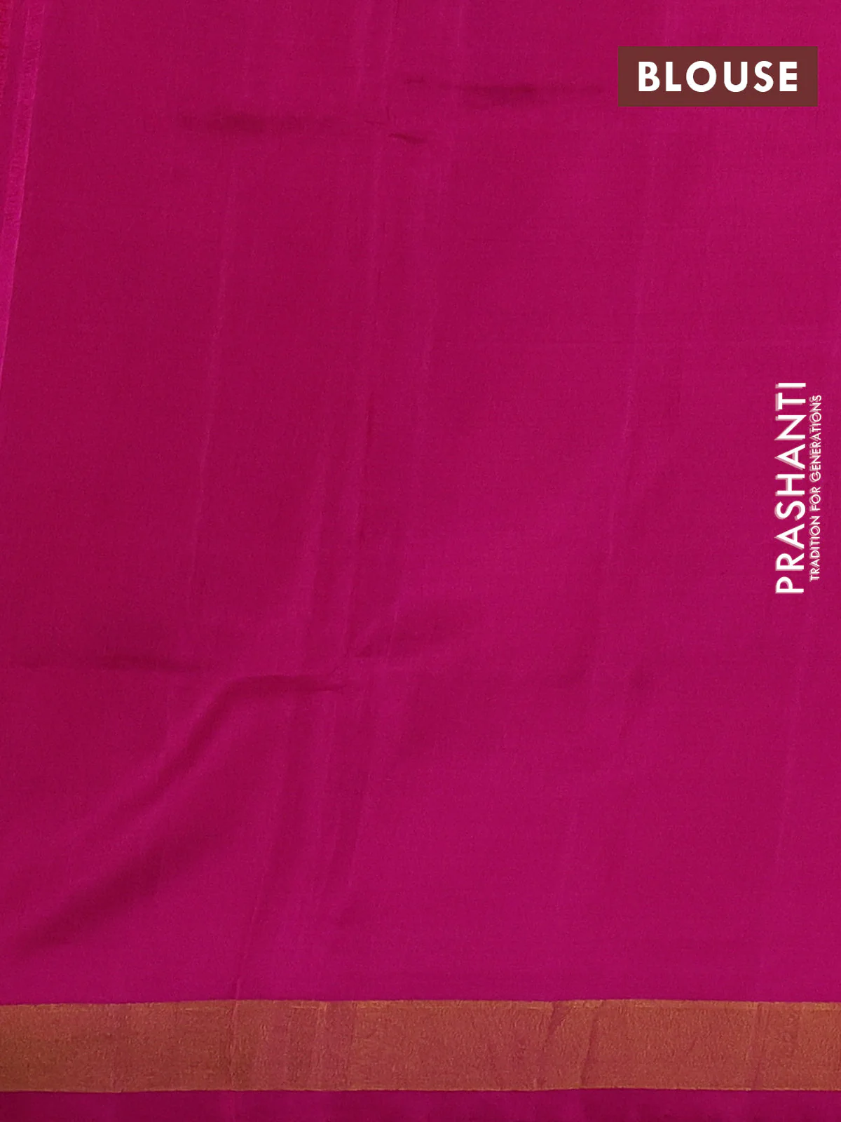 Pure uppada silk saree dual shade of pinkish orange and pink with thread & zari woven thilak buttas and jamdhani design pallu - Image 3