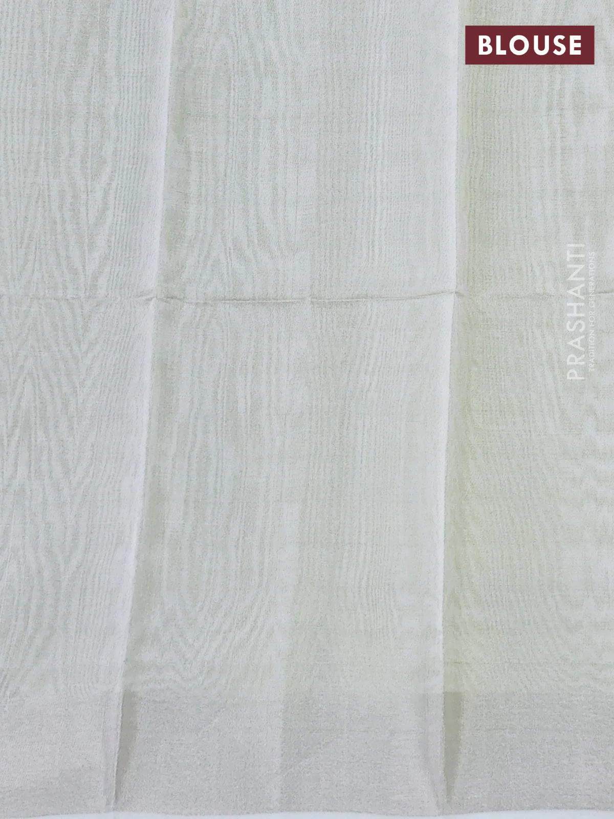 Pure uppada silk saree flouracent green with silver zari woven buttas and silver zari woven buttas - Image 3